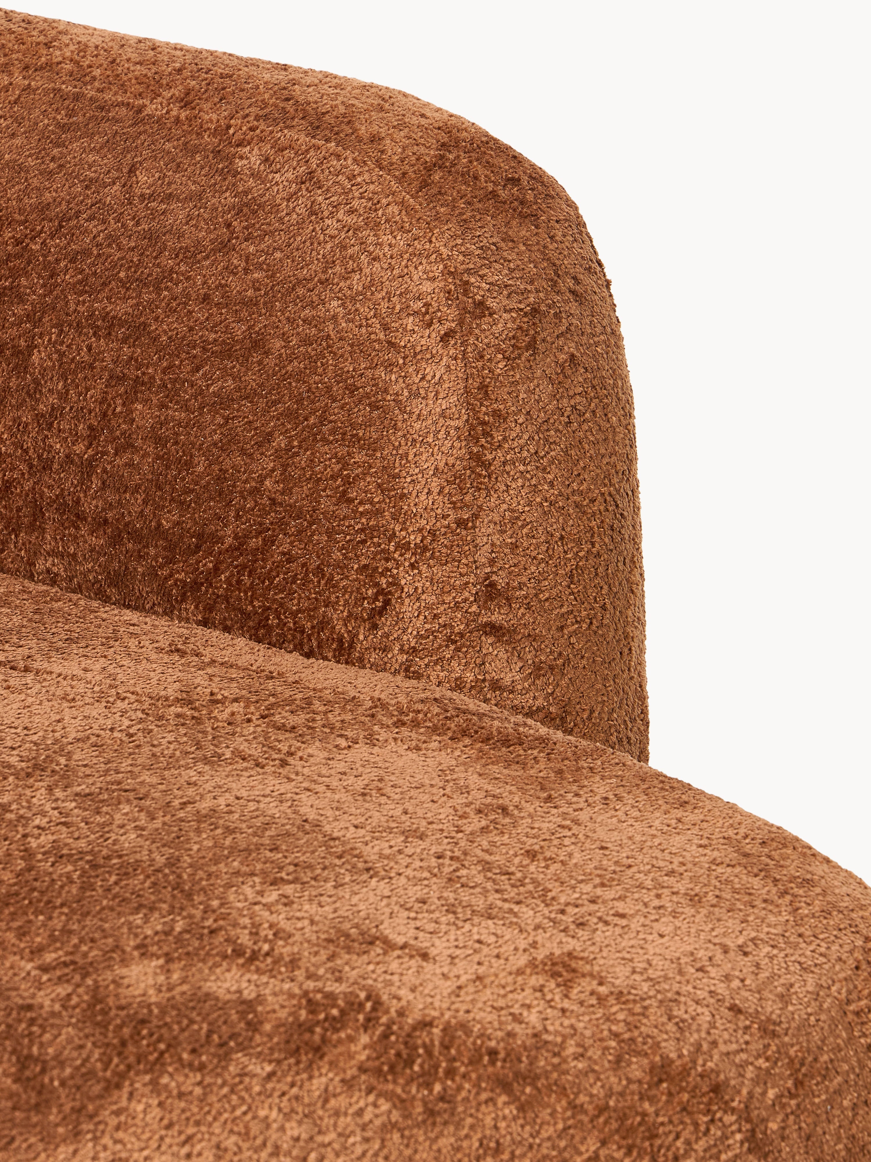 Wolke Teddy Bouclé Sofa (2-seater) with Chaise End