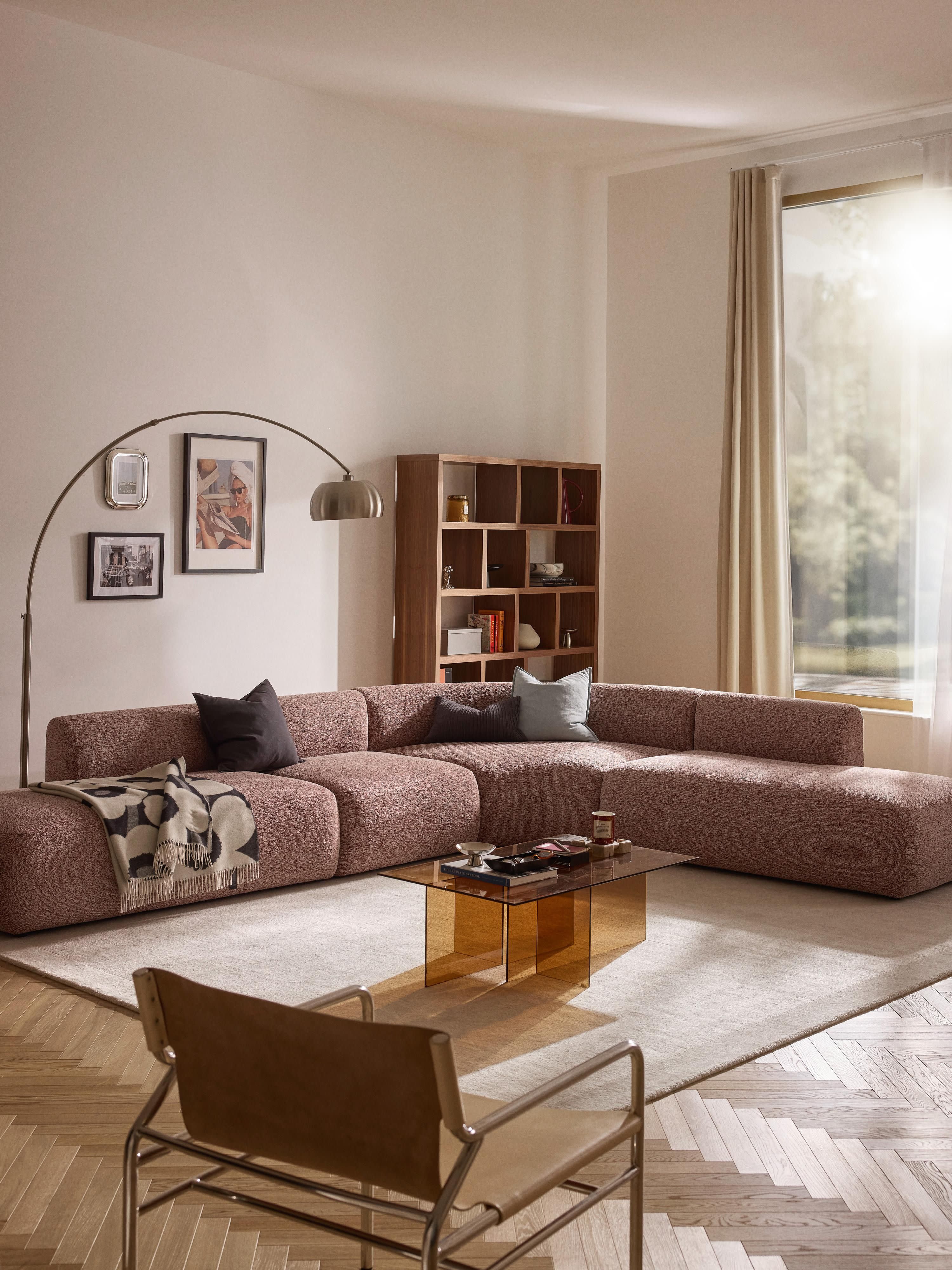 Sofia XL Modular Bouclé Corner Sofa