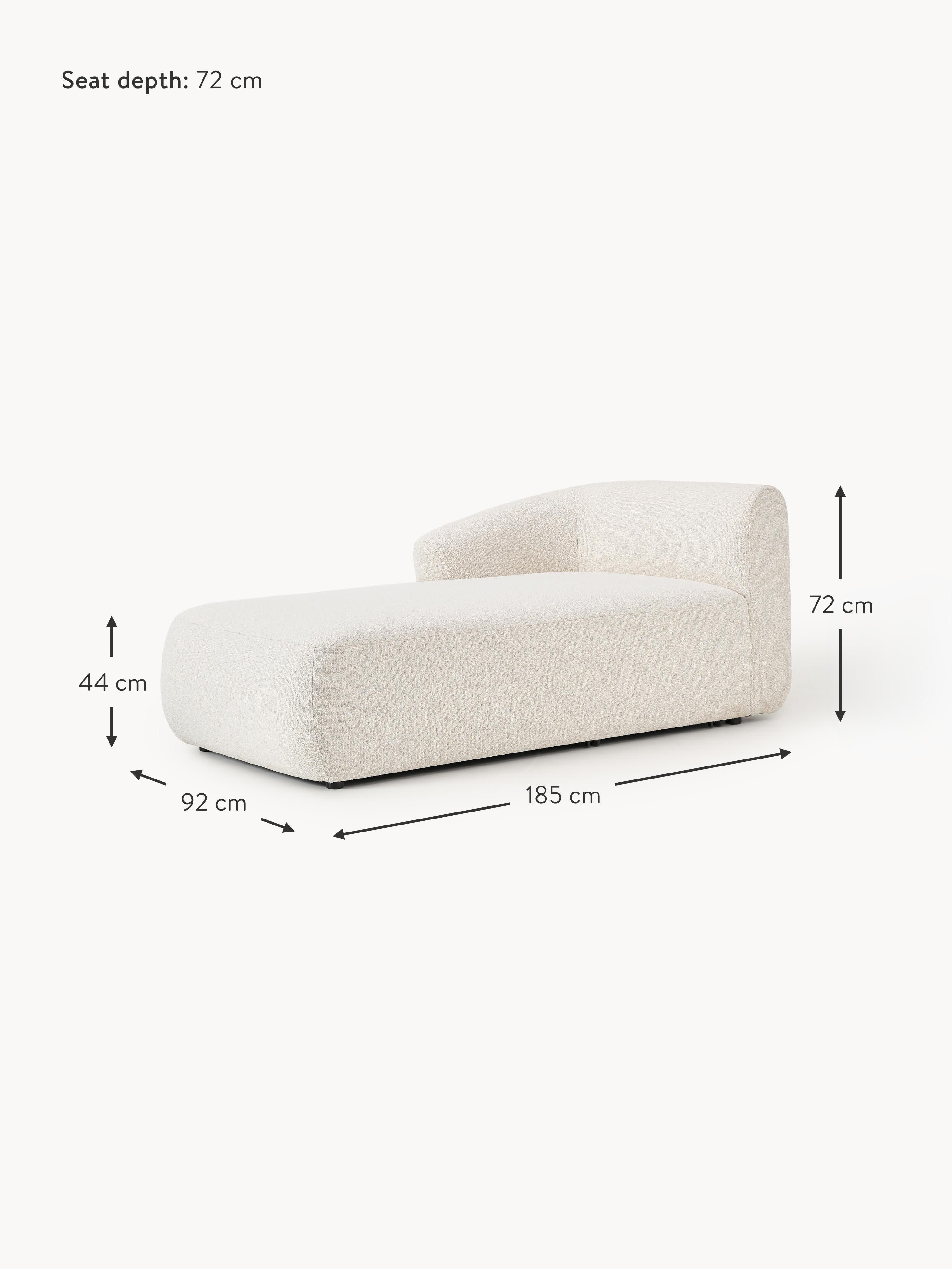 Sofia Bouclé Corner Chaise Module