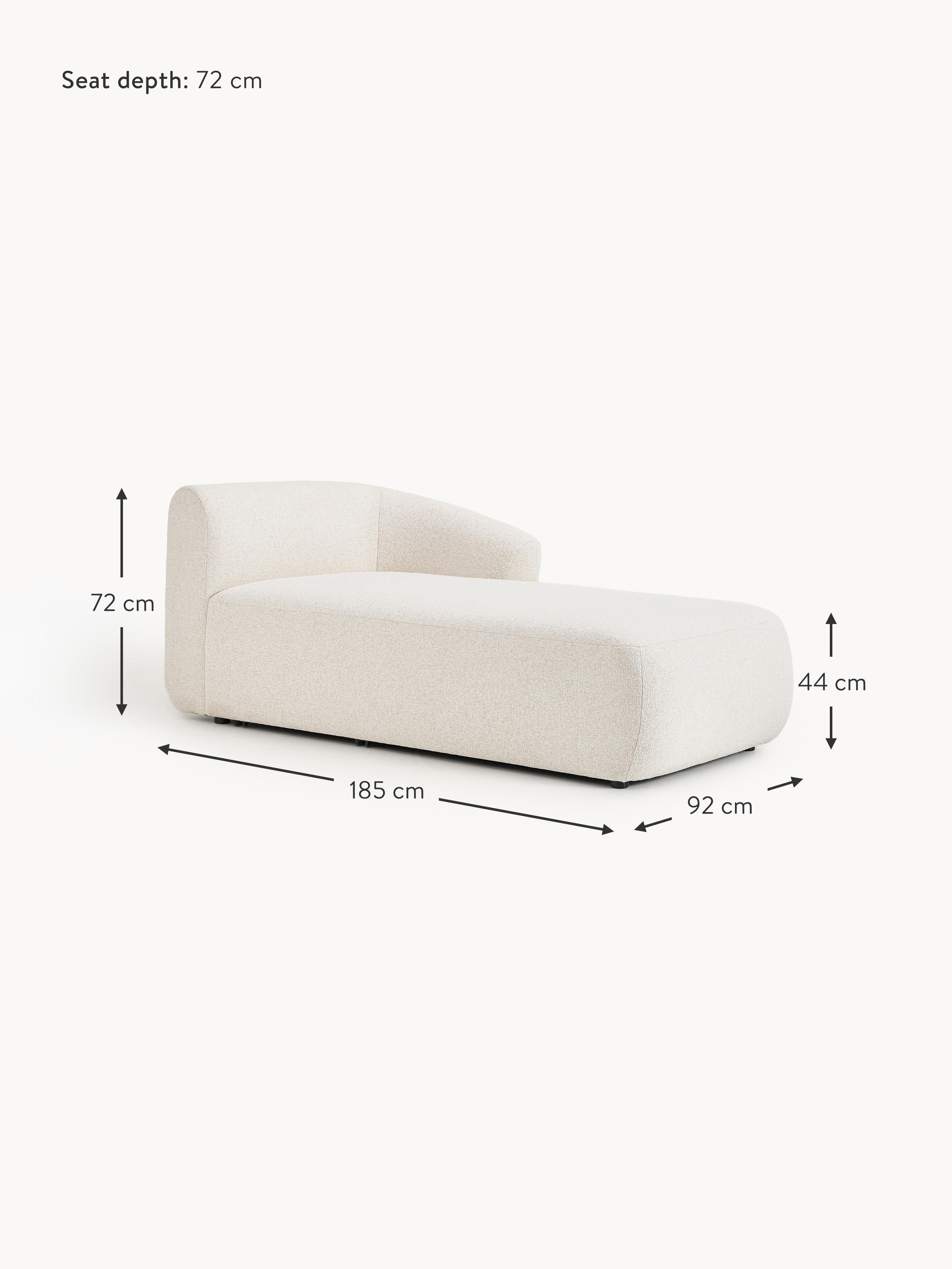 Sofia Bouclé Corner Chaise Module