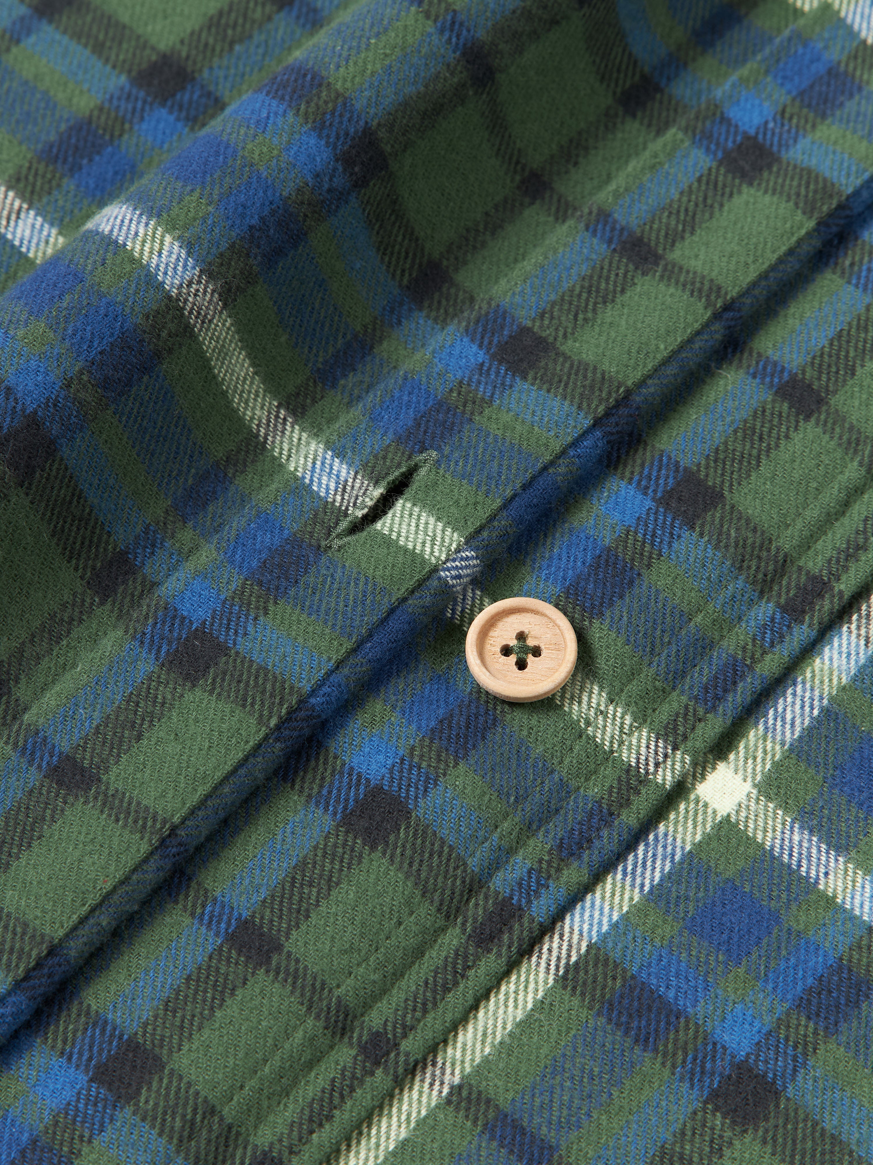 Linsay Checked Flannel Duvet Cover