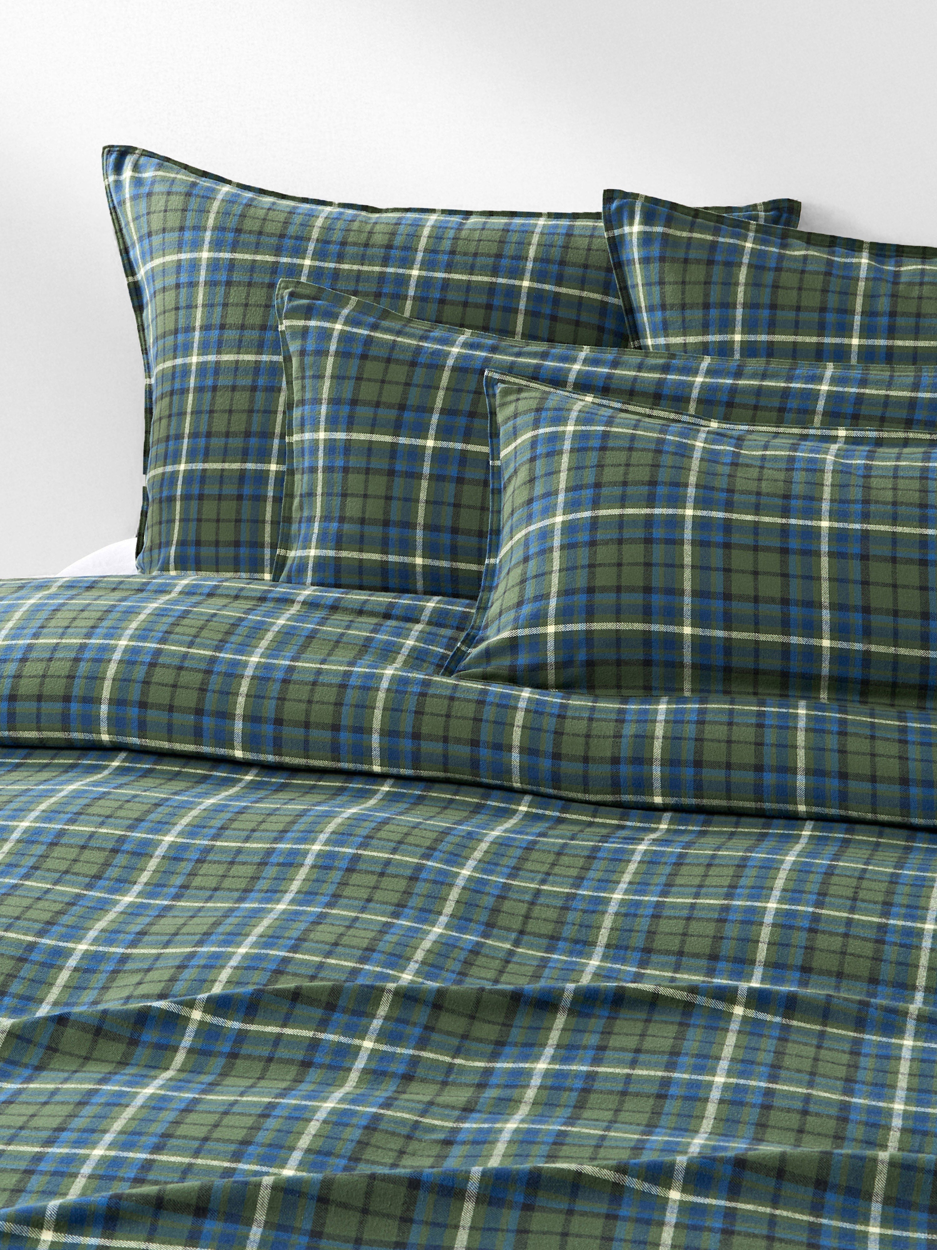 Gallery image 1 - Checked Flannel Duvet Cover Linsay