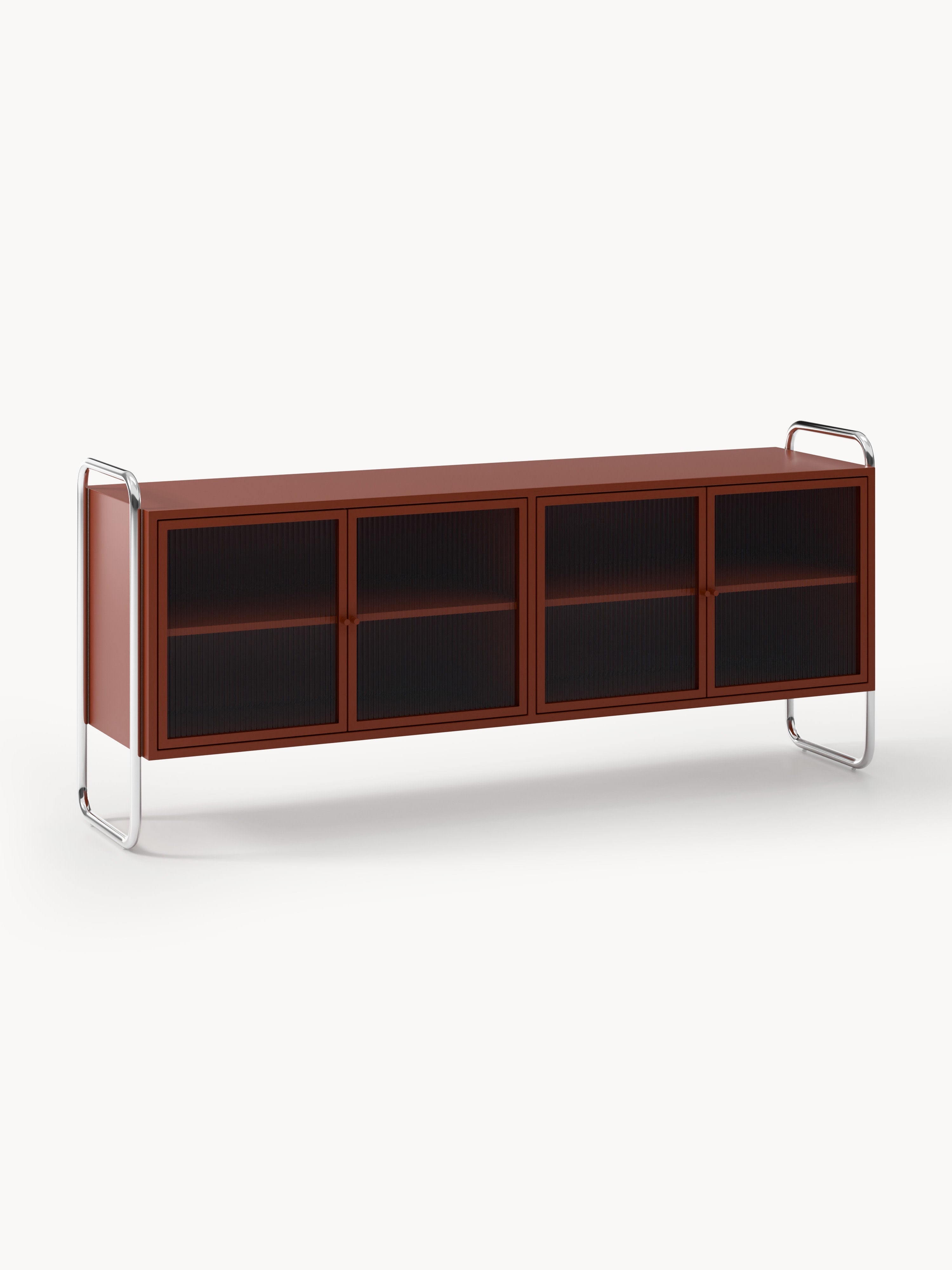 Gallery image 1 - Metal Sideboard Robyn with Glass Front