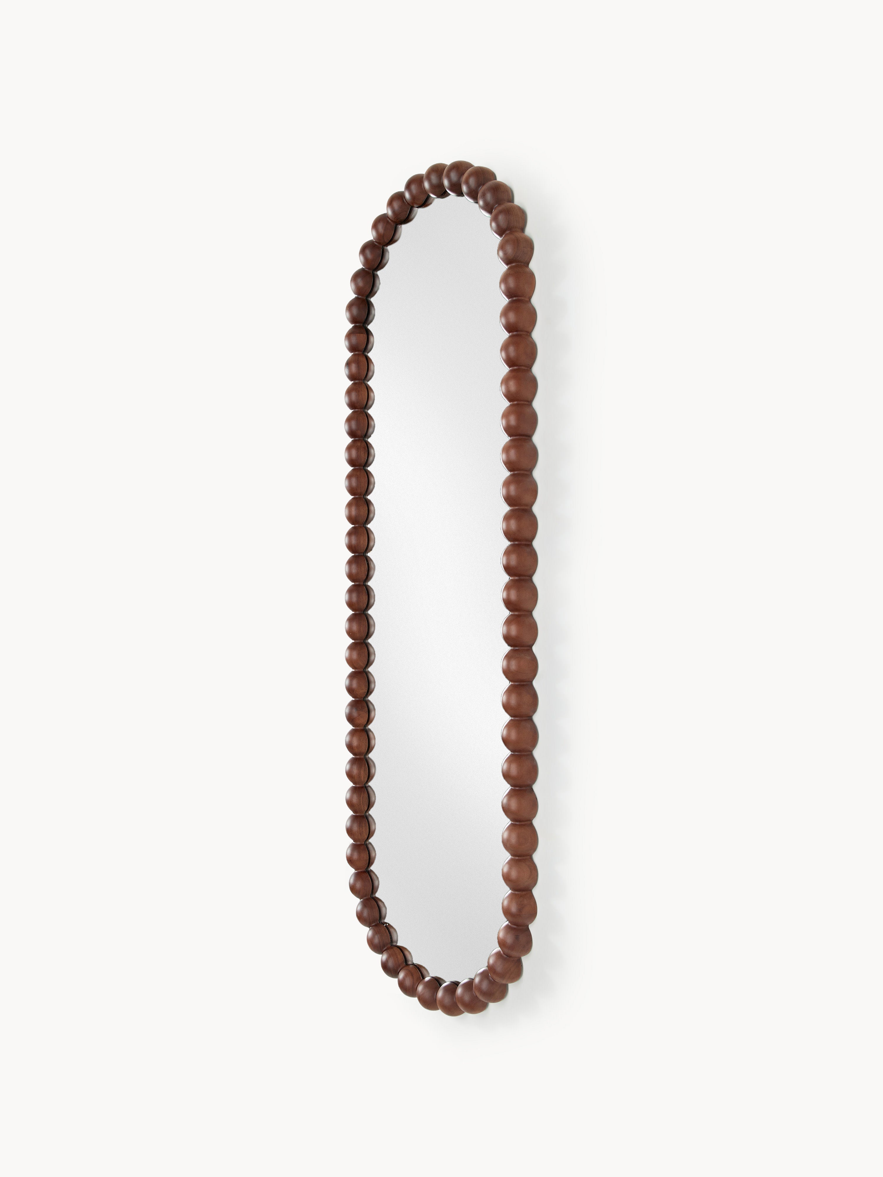 Ayu Full-Length Wall Mirror with Acacia Wood Frame