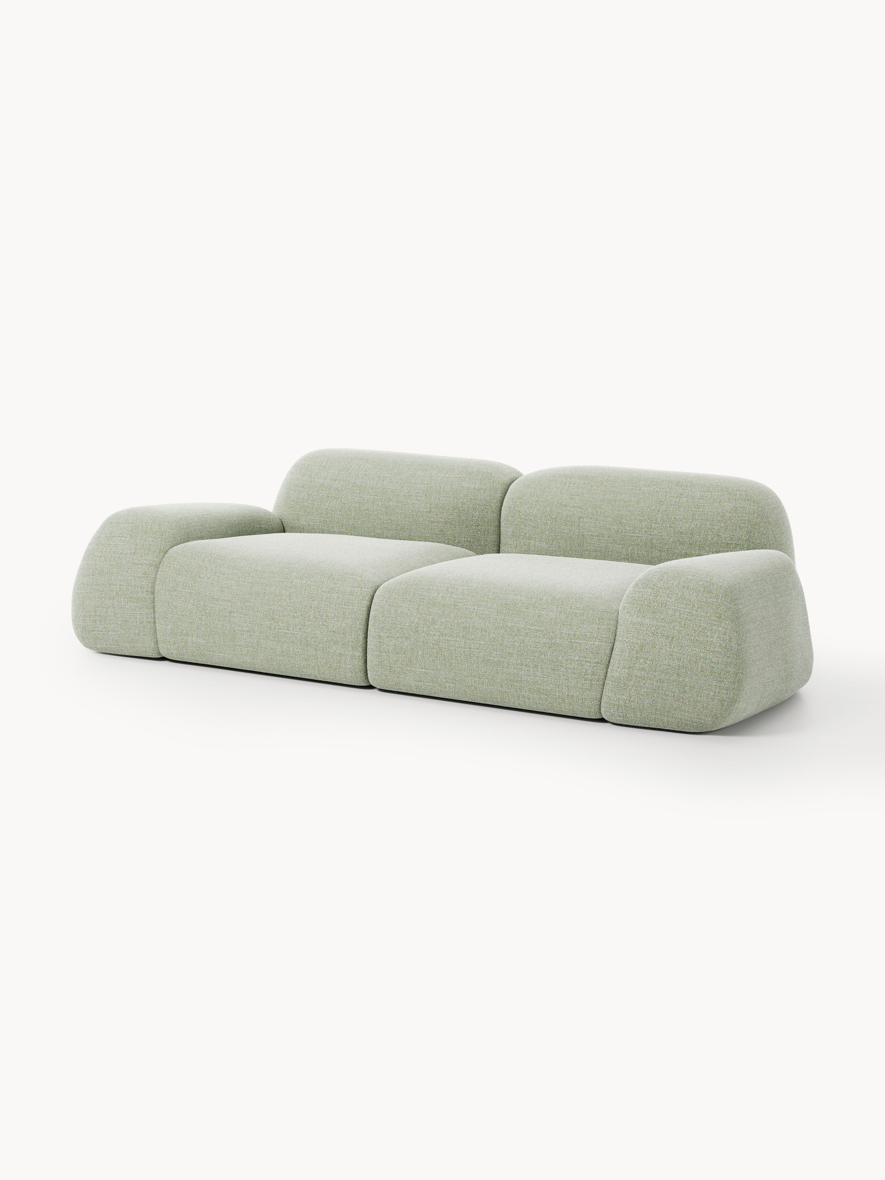 Wolke Modular Bouclé Sofa (3-seater)