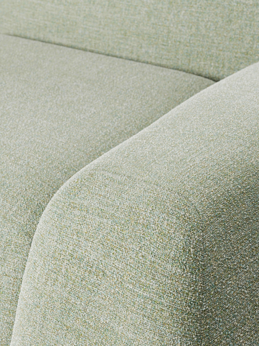 Wolke Modular Bouclé Sofa (3-seater)