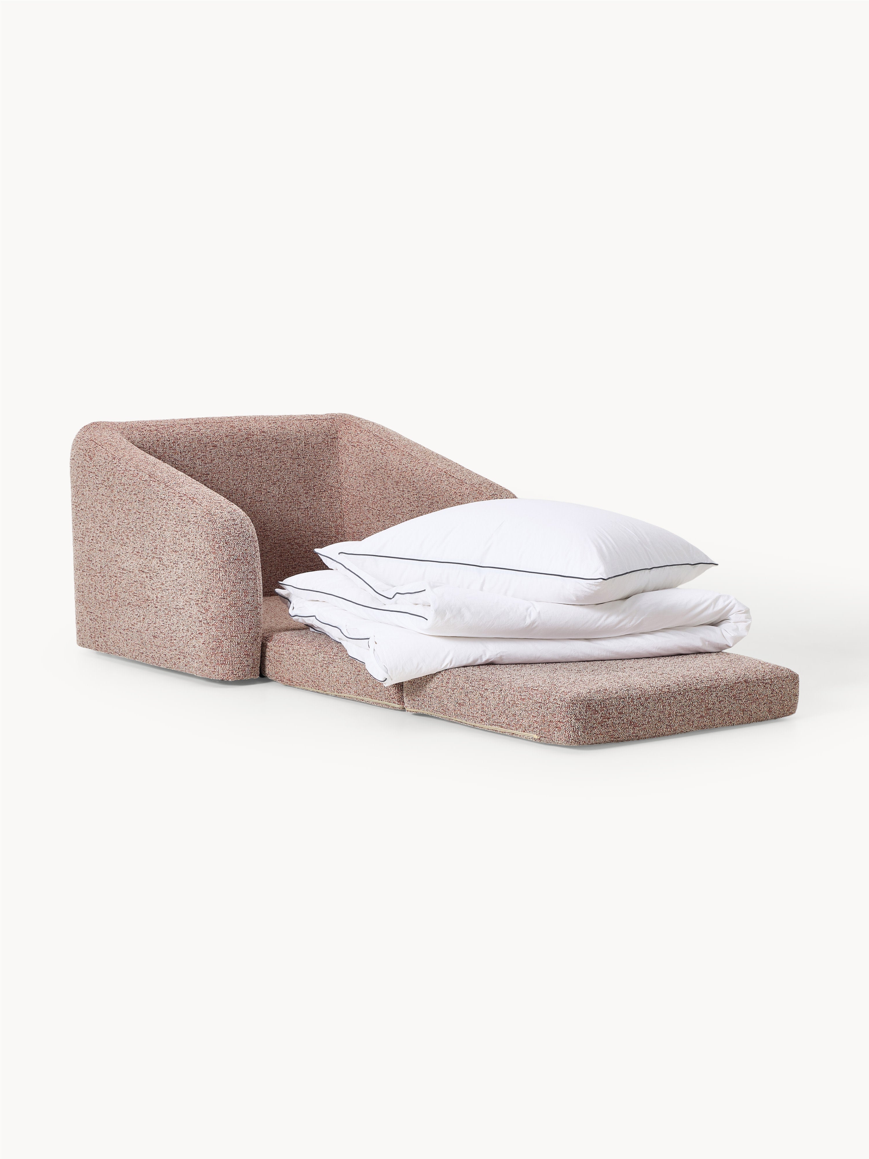Eliot Bouclé Chair Bed