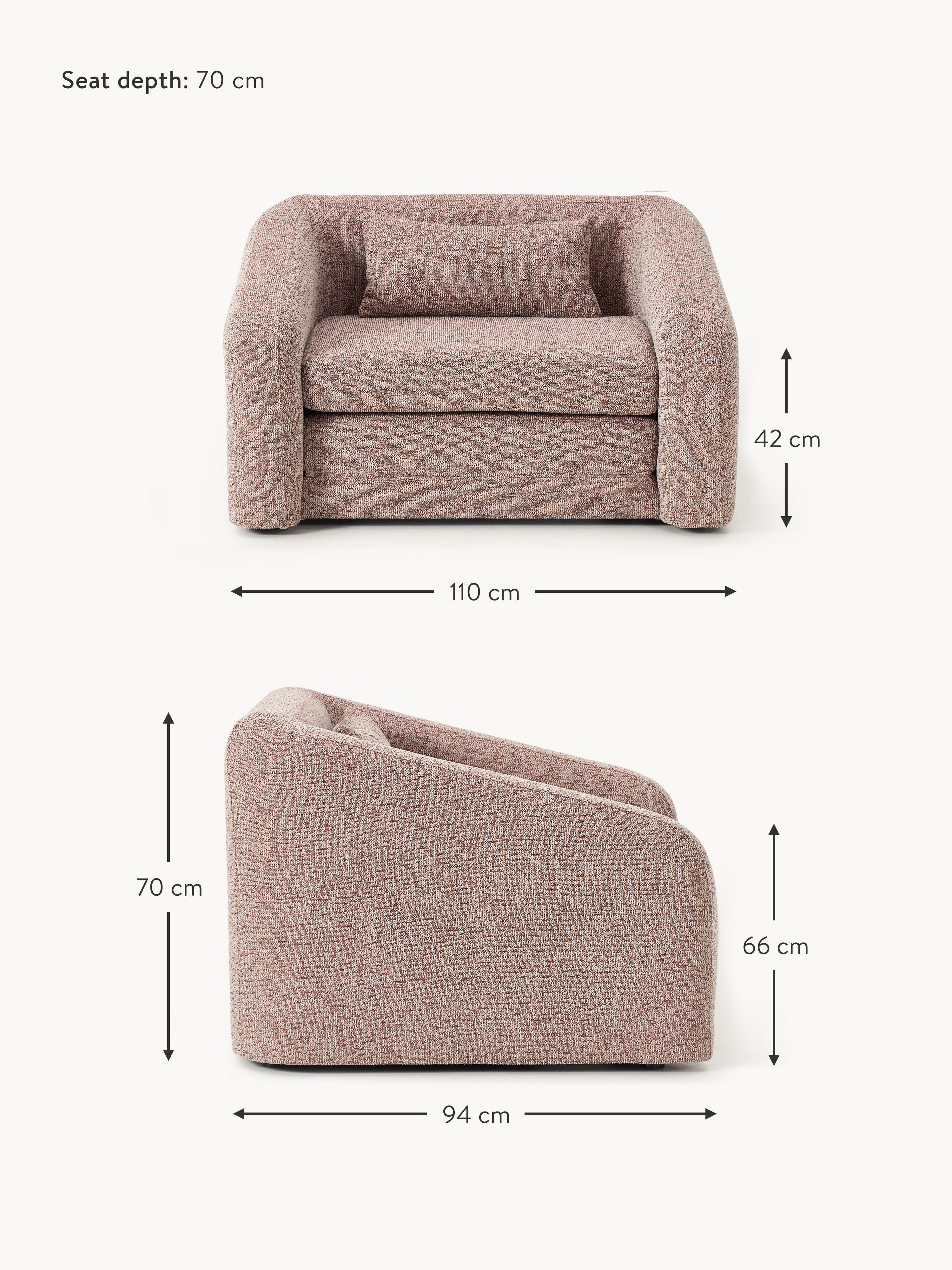 Eliot Bouclé Chair Bed