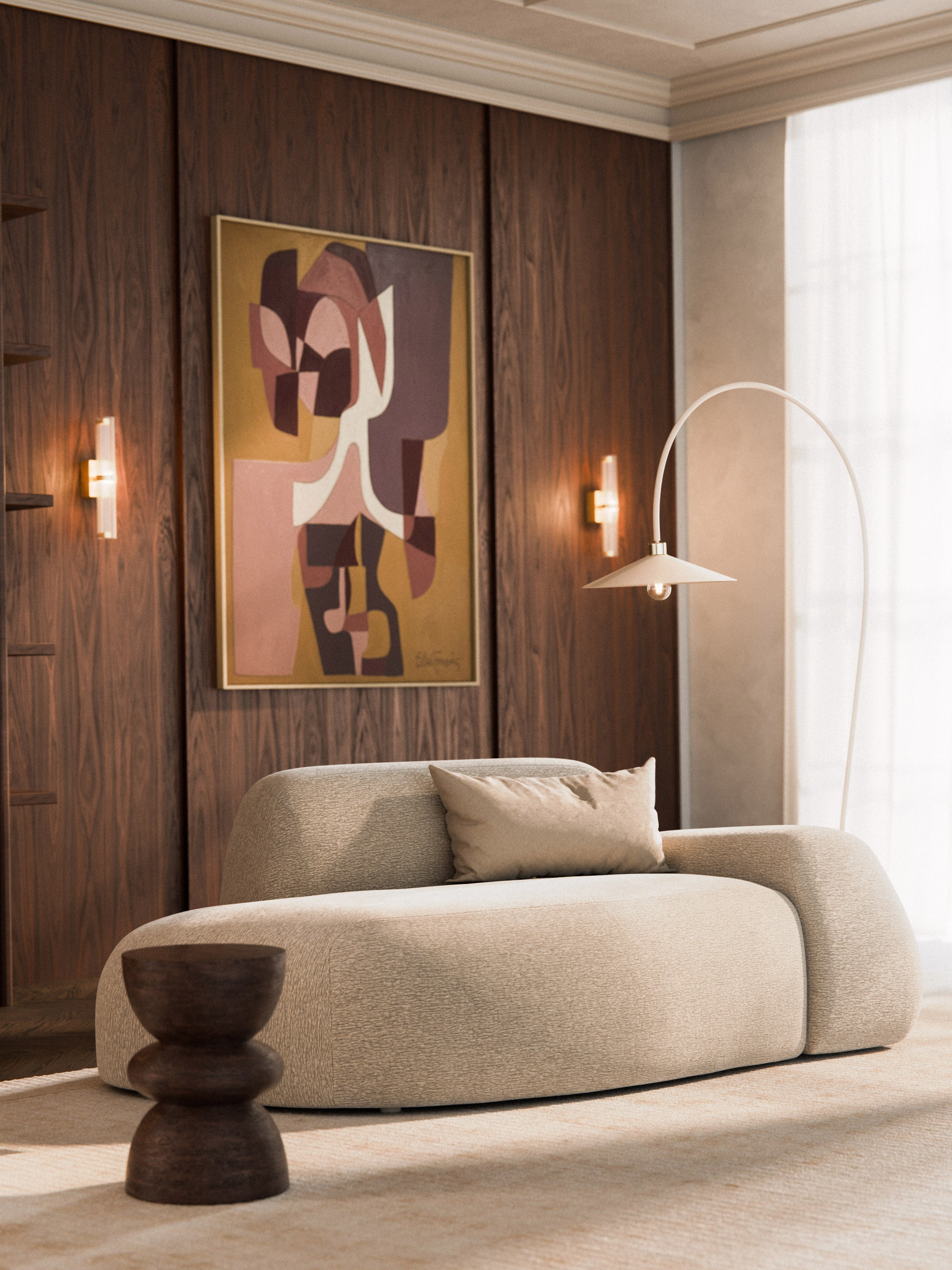 Wolke Sofa (2-seater) with Chaise End