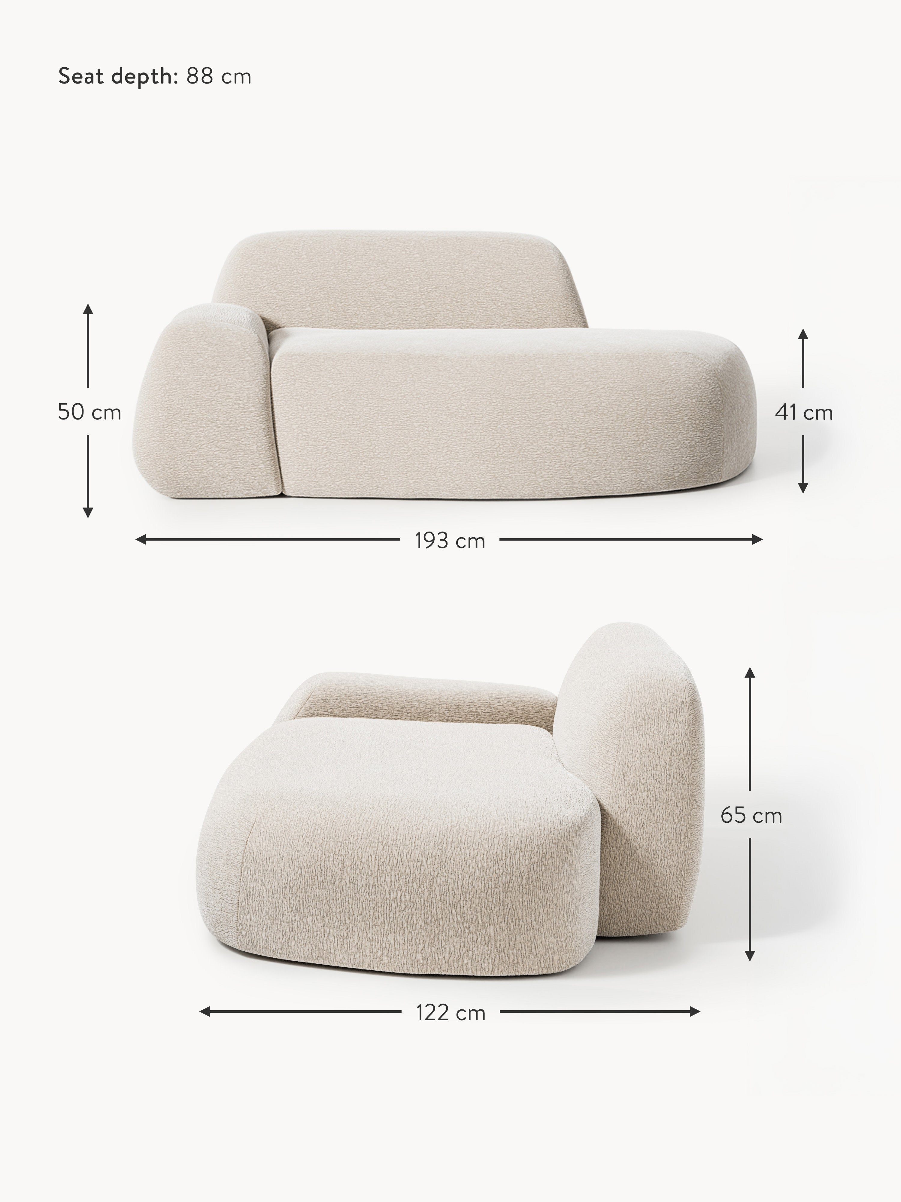 Wolke Sofa (2-seater) with Chaise End