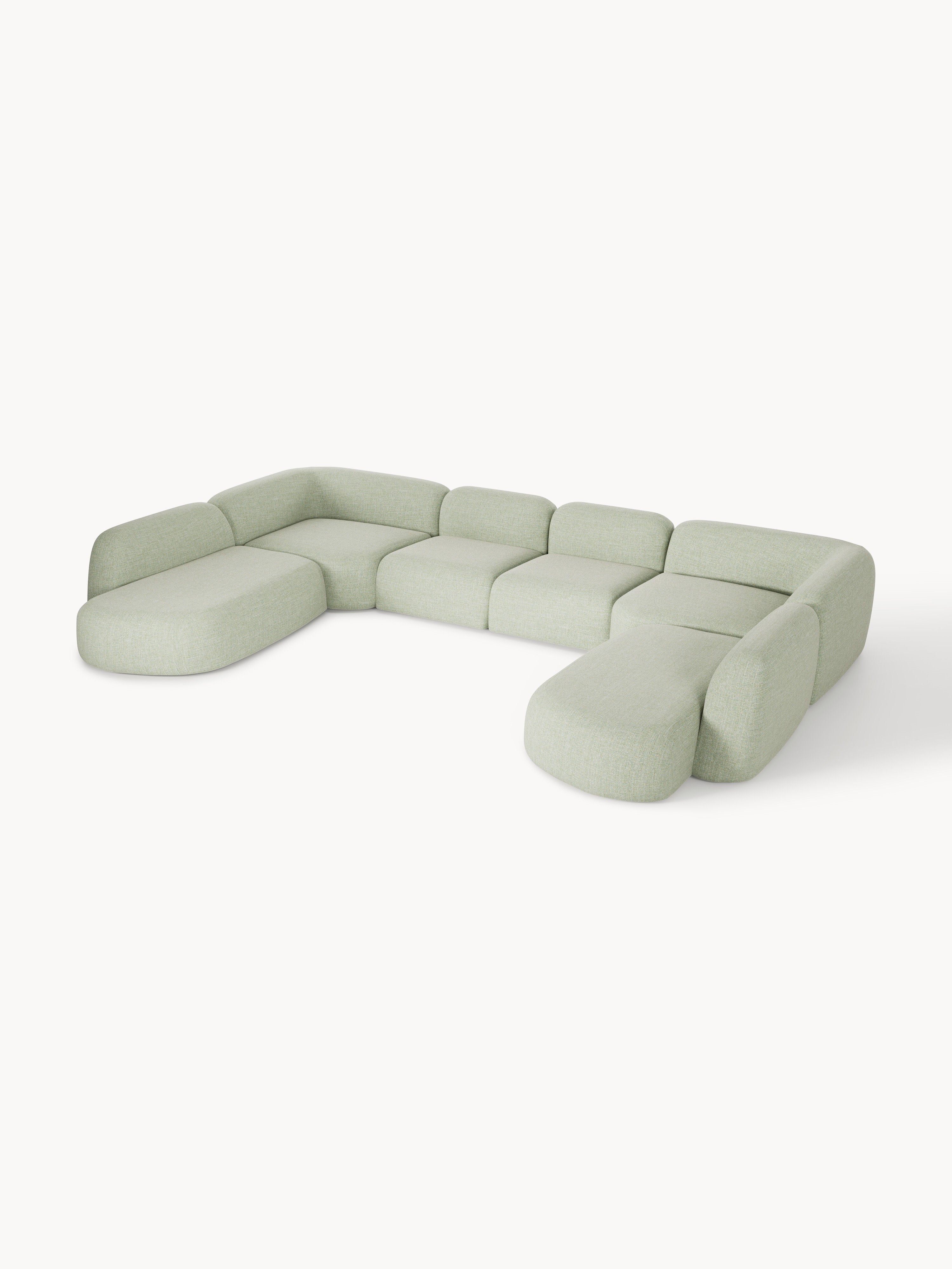 Gallery image 1 - XL Modular Bouclé Sofa Wolke