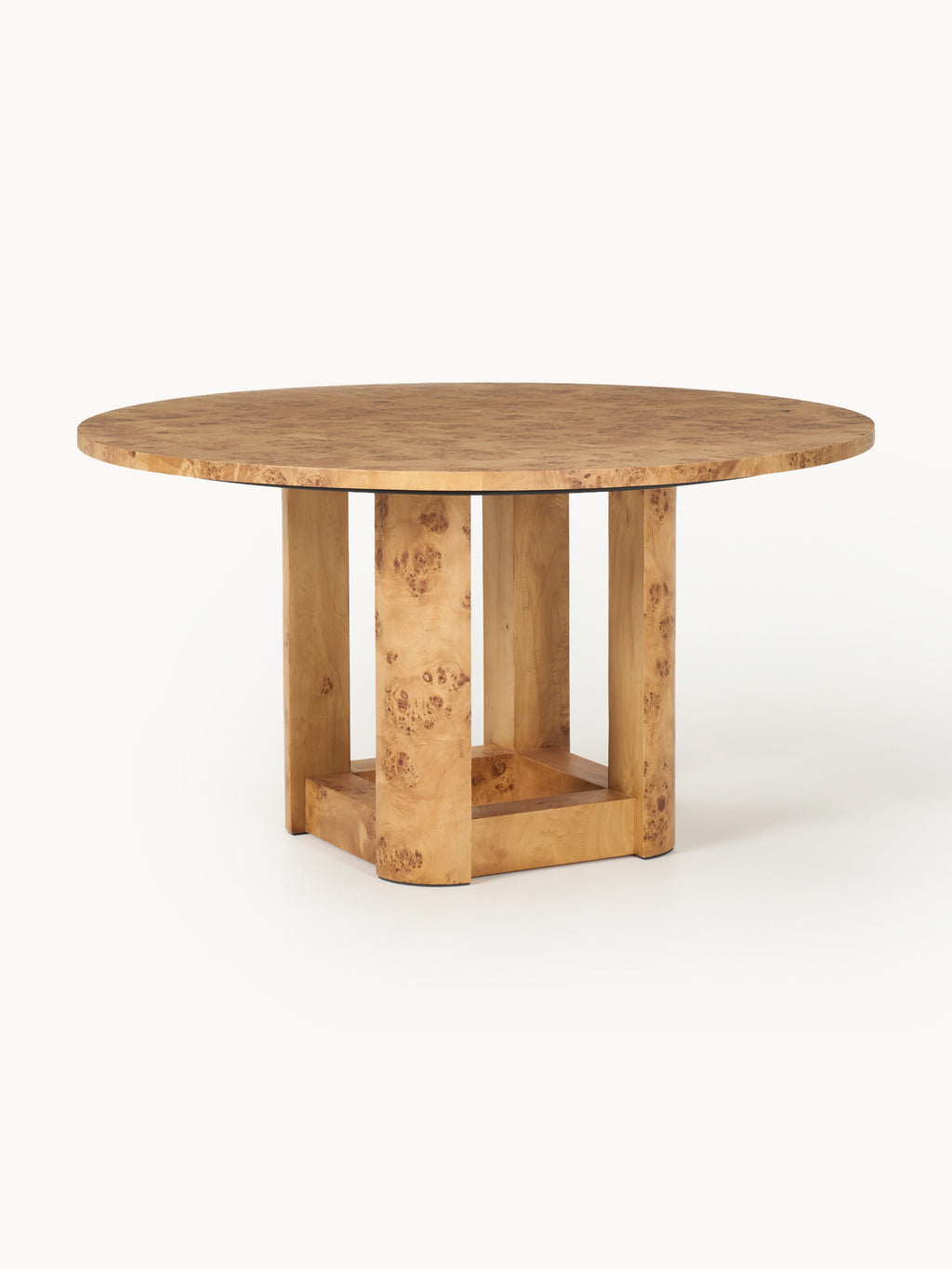 Edward Round Wooden Dining Table, in various sizes