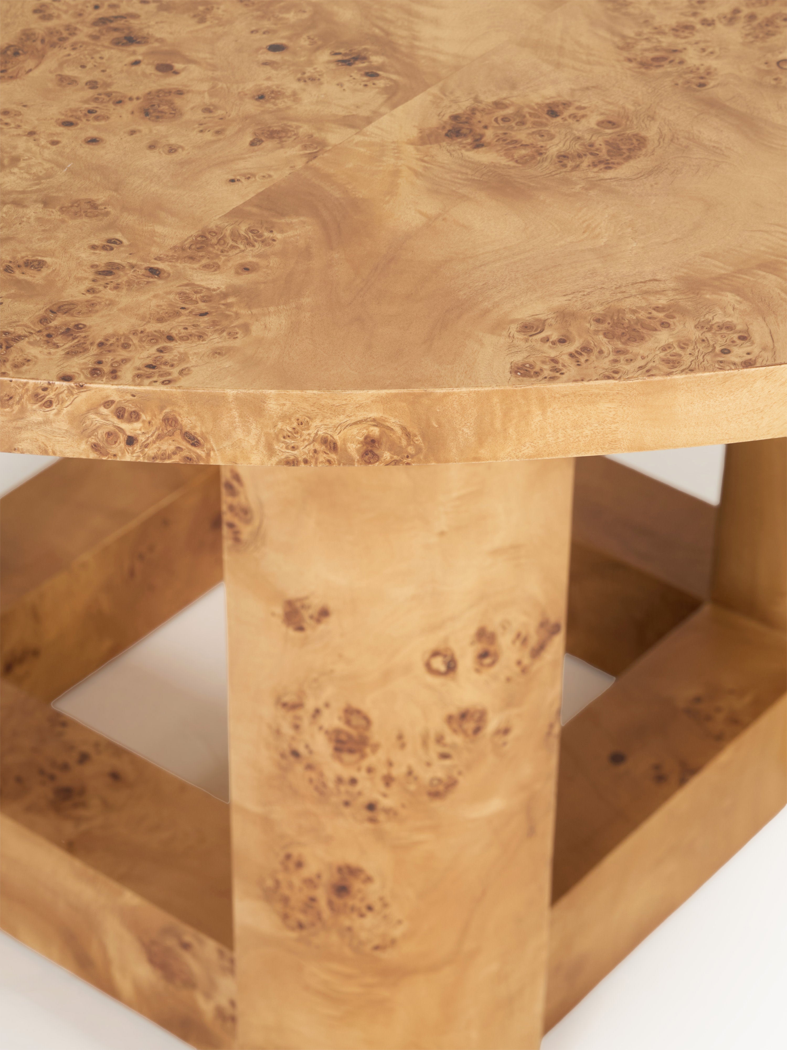 Edward Round Wooden Dining Table, in various sizes
