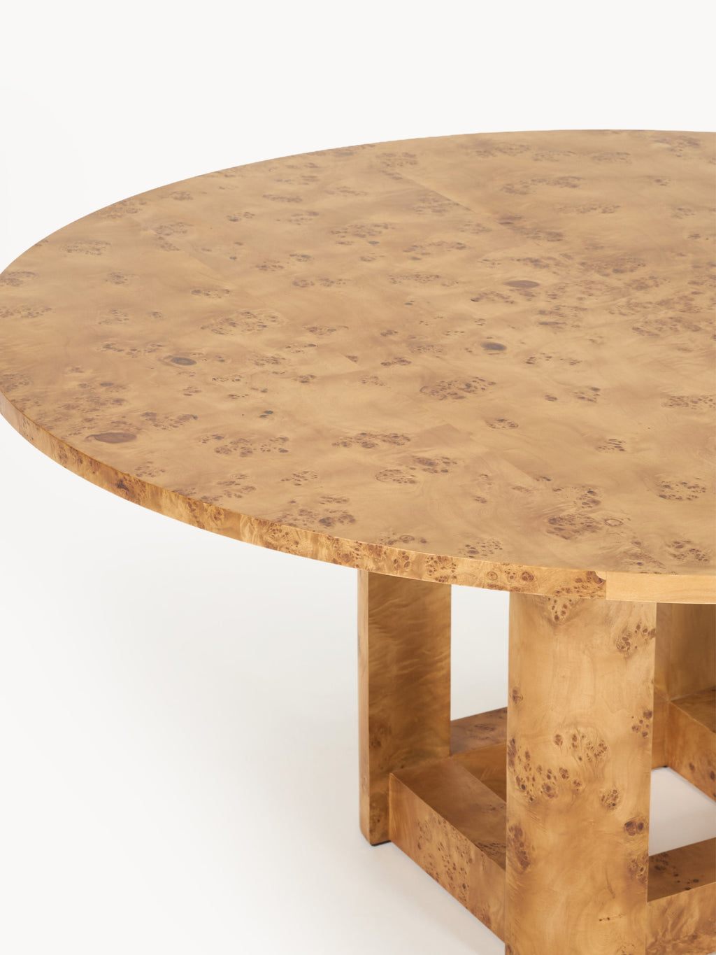 Edward Round Wooden Dining Table, in various sizes