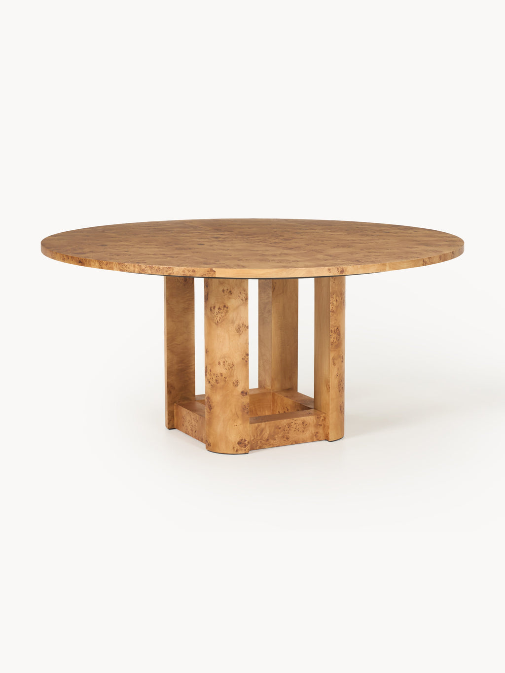 Edward Round Wooden Dining Table, in various sizes