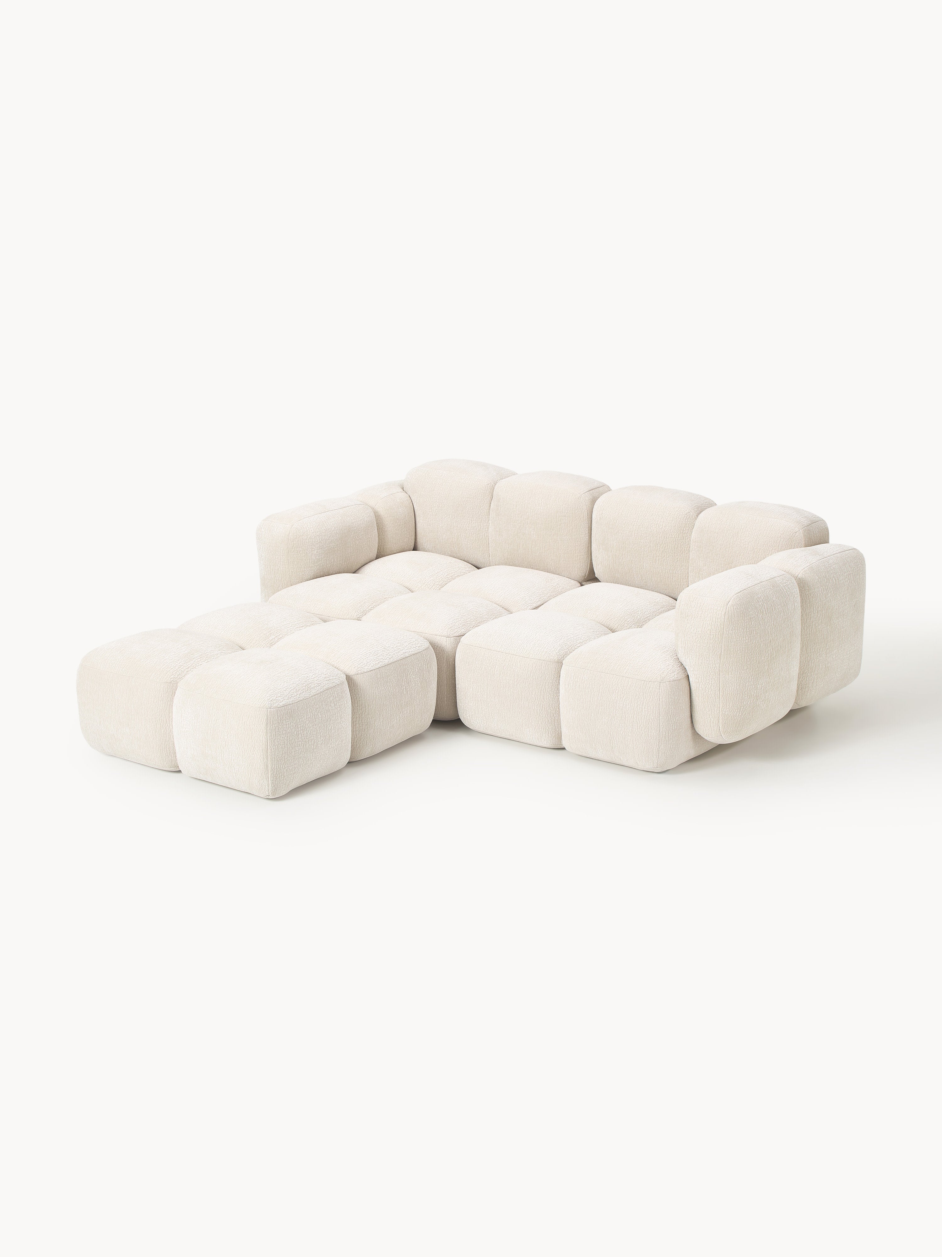 Tayla Modular Sofa (2-seater) with Ottoman (left/right)