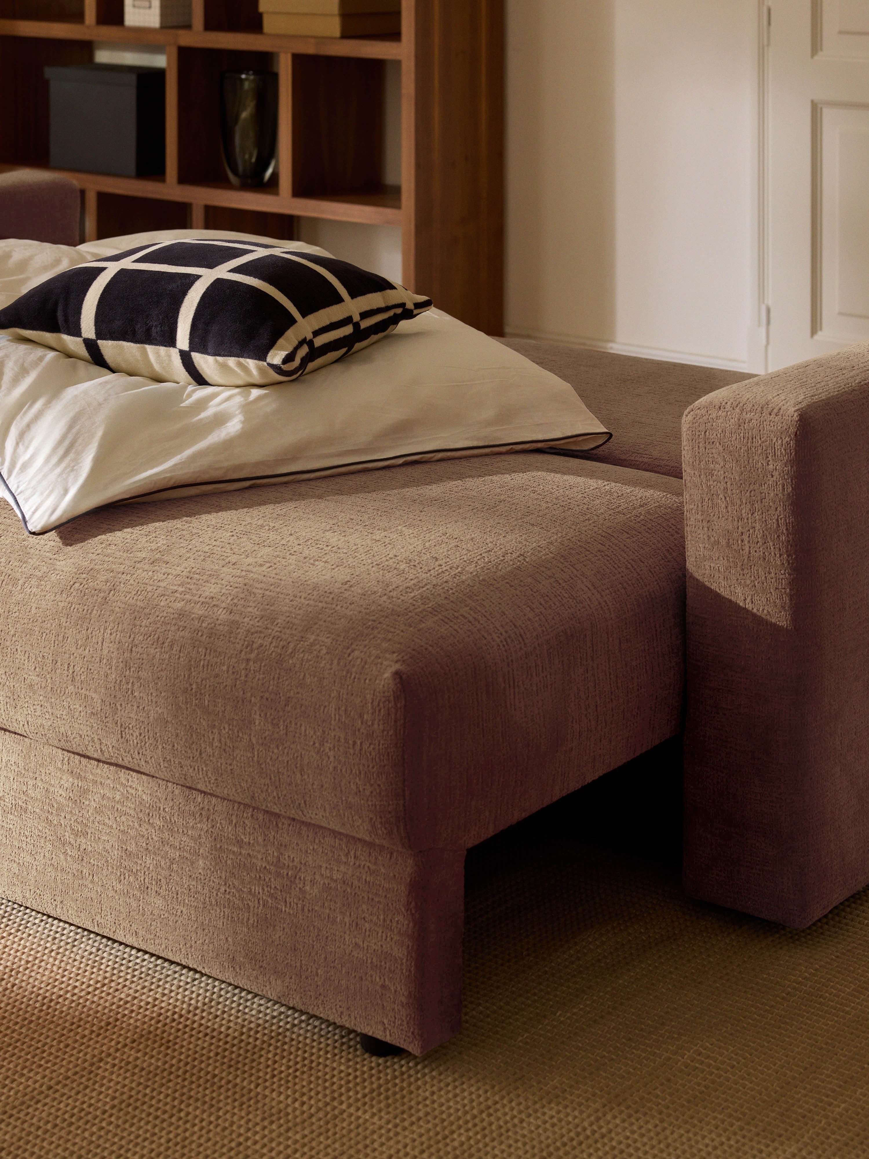 Tasha Velvet Sofa Bed (3-seater)