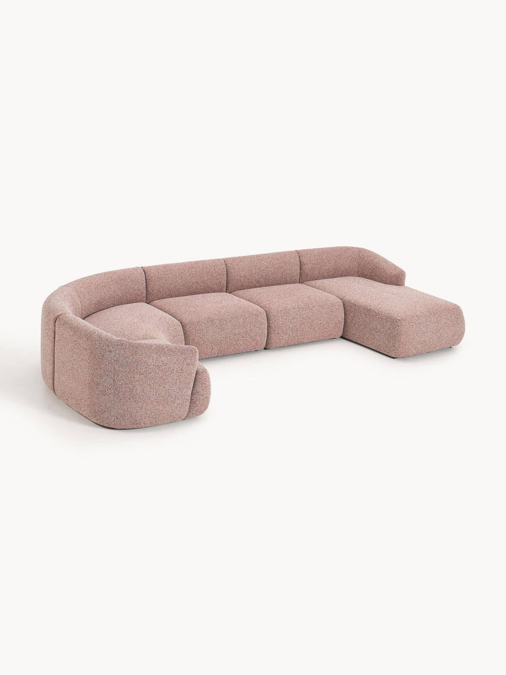 Gallery image 1 - XL Modular Bouclé Sofa Sofia