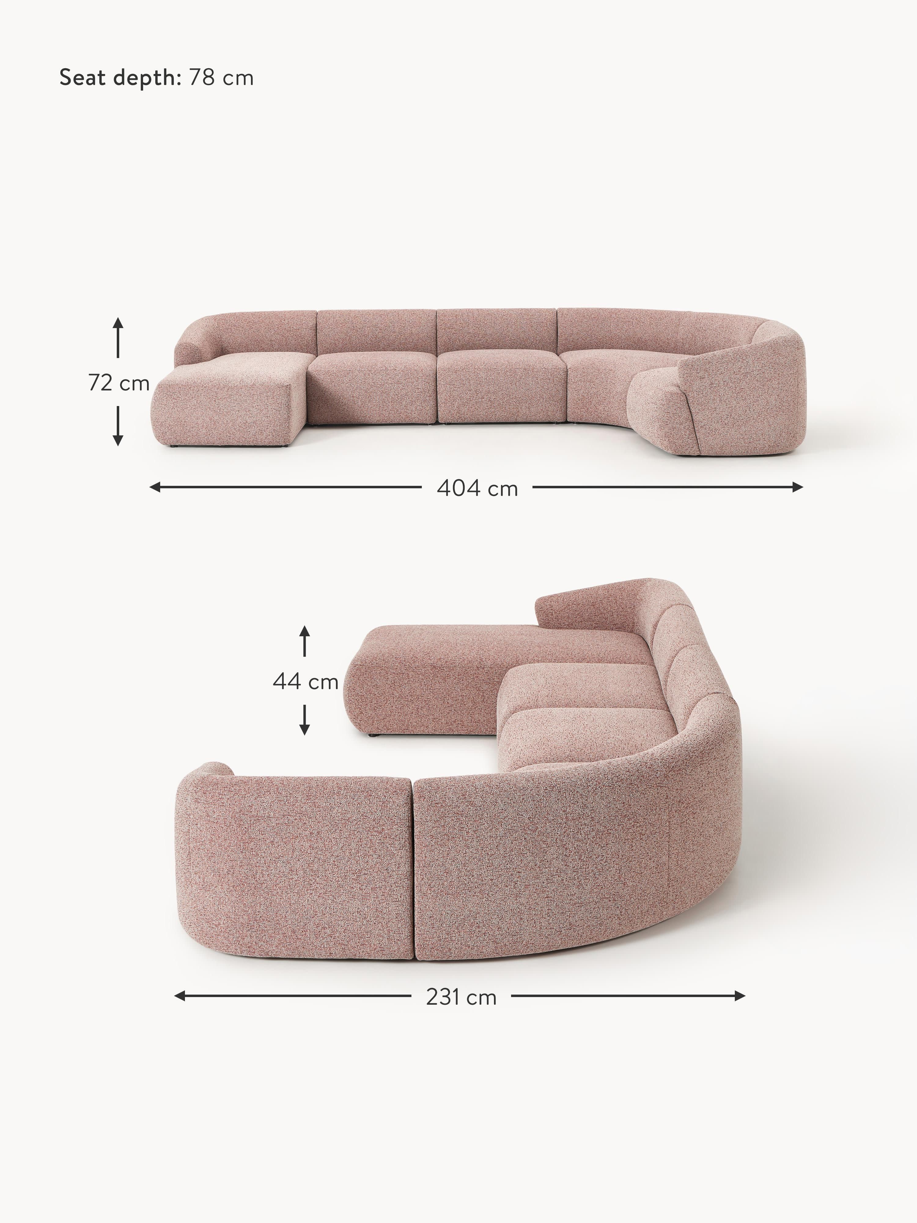 Sofia XL Modular Bouclé Sofa