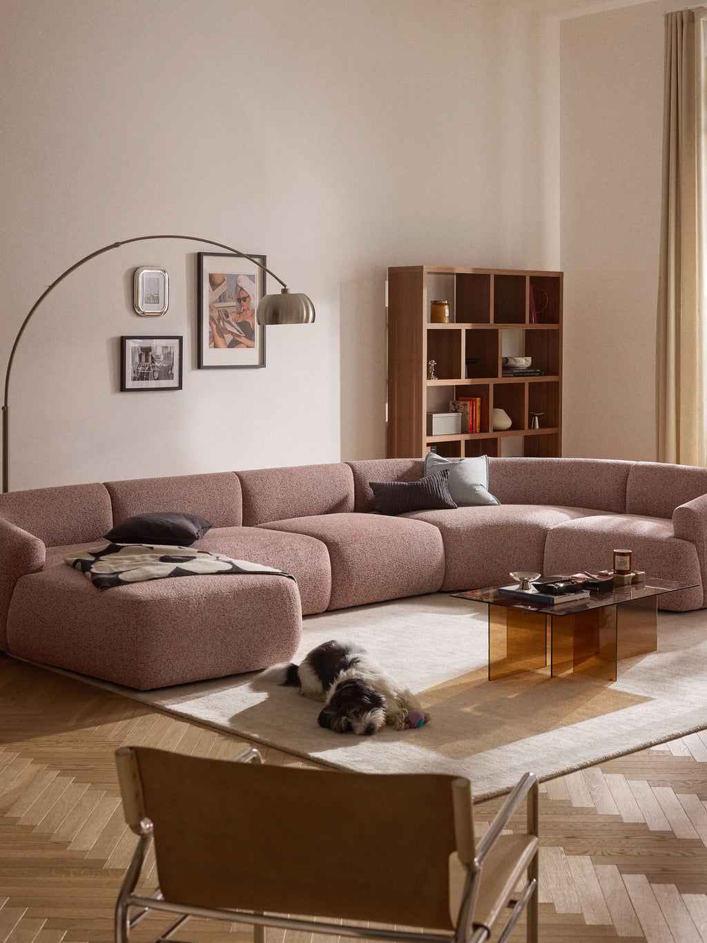Sofia XL Modular Bouclé Sofa