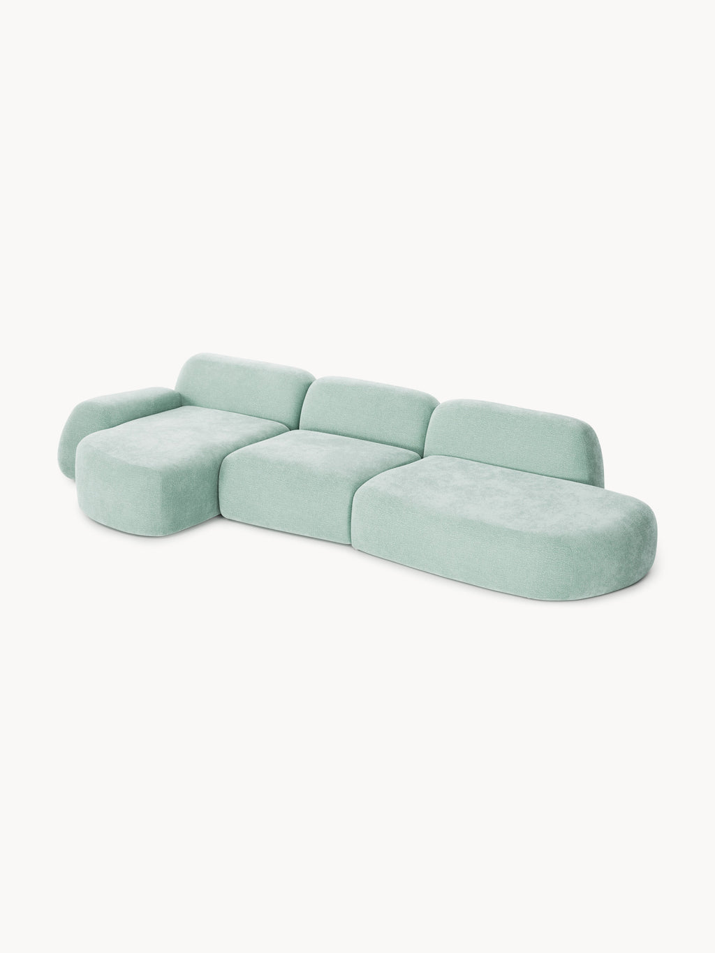 Wolke Modular Corner Sofa (4-seater) with Chaise End