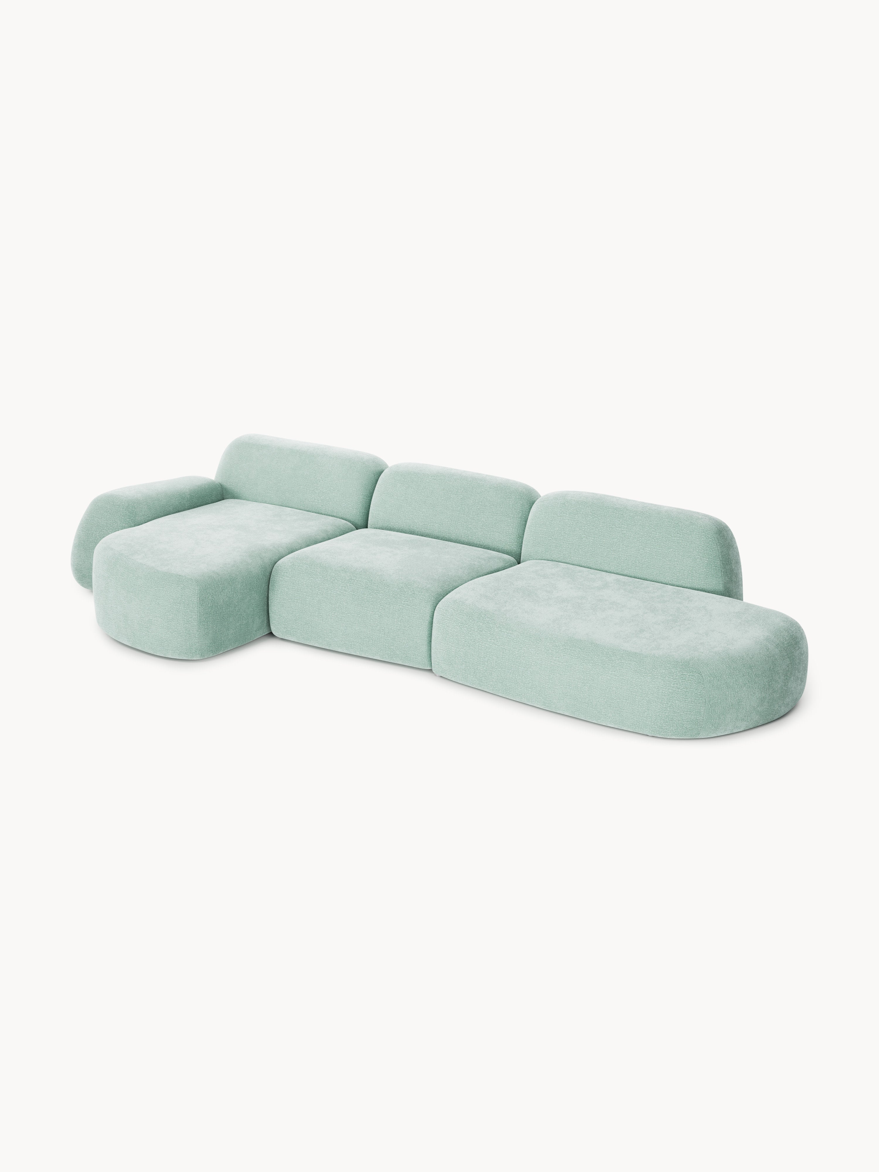 Wolke Modular Corner Sofa (4-seater) with Chaise End