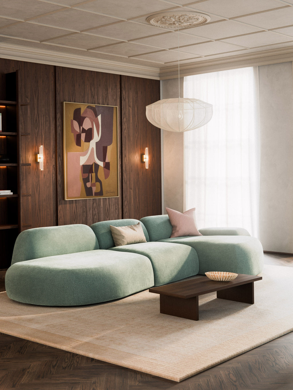 Wolke Modular Corner Sofa (4-seater) with Chaise End