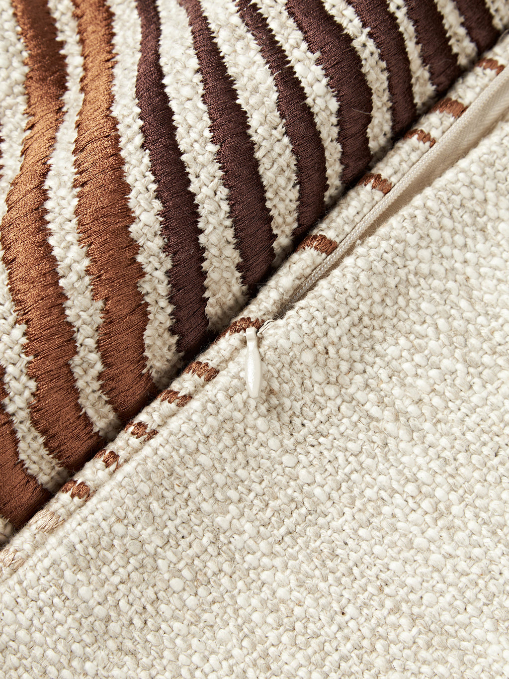 Thea Cushion Cover with Abstract Lines