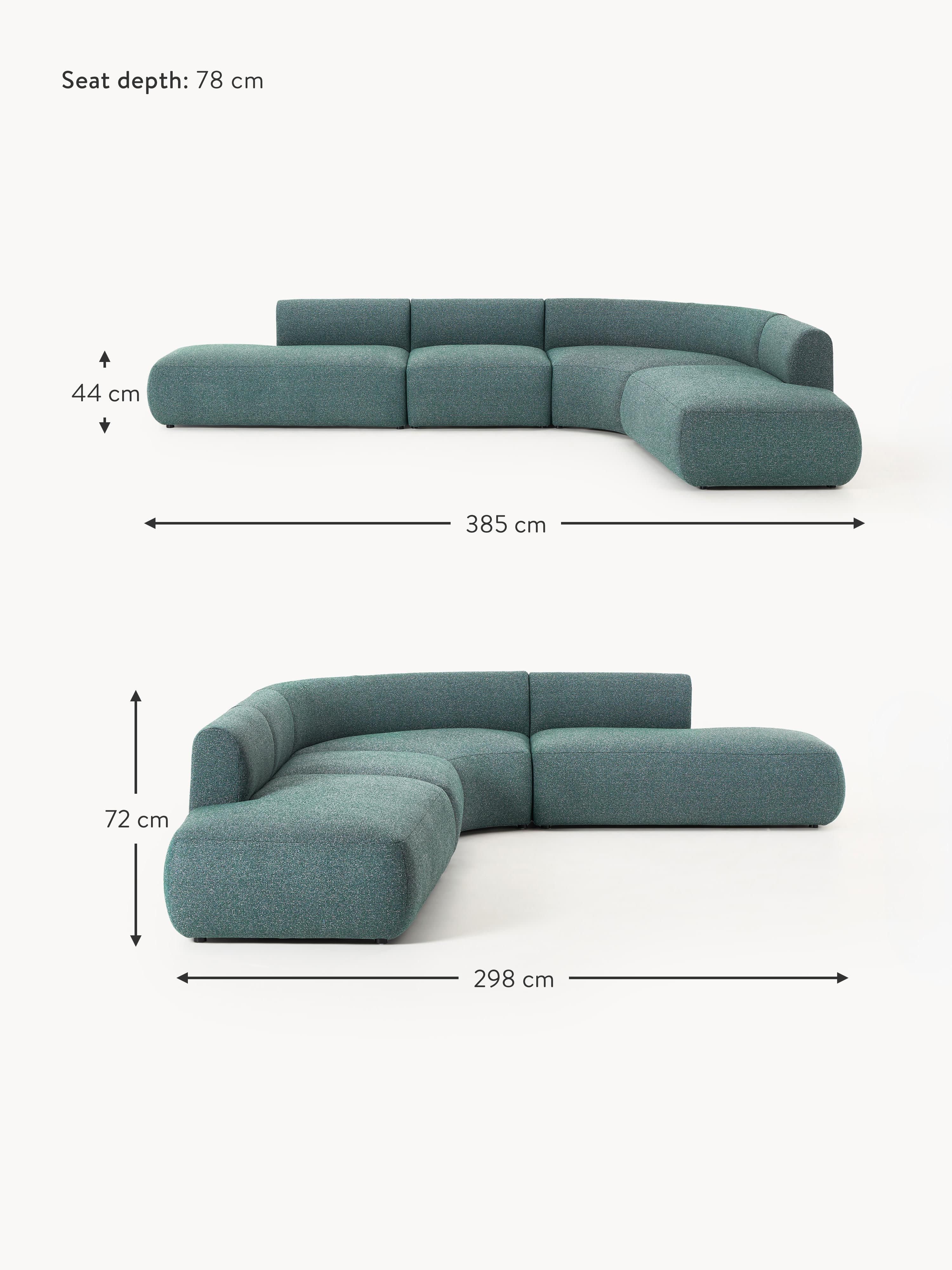 Sofia XL Modular Bouclé Corner Sofa