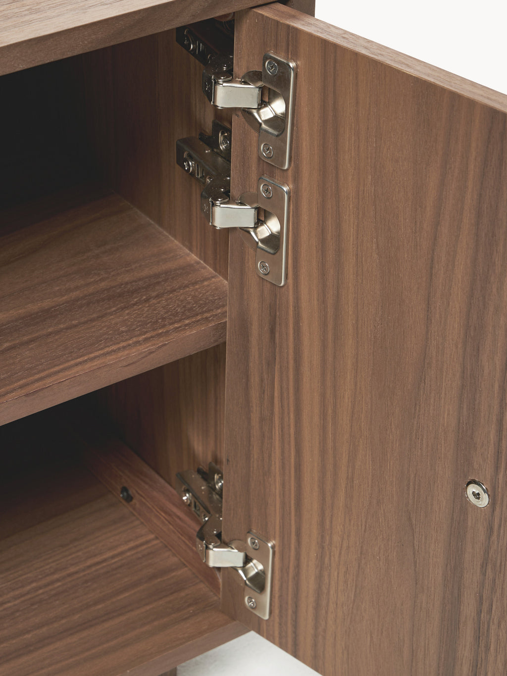 Holden Bedside Table with Travertine Handle
