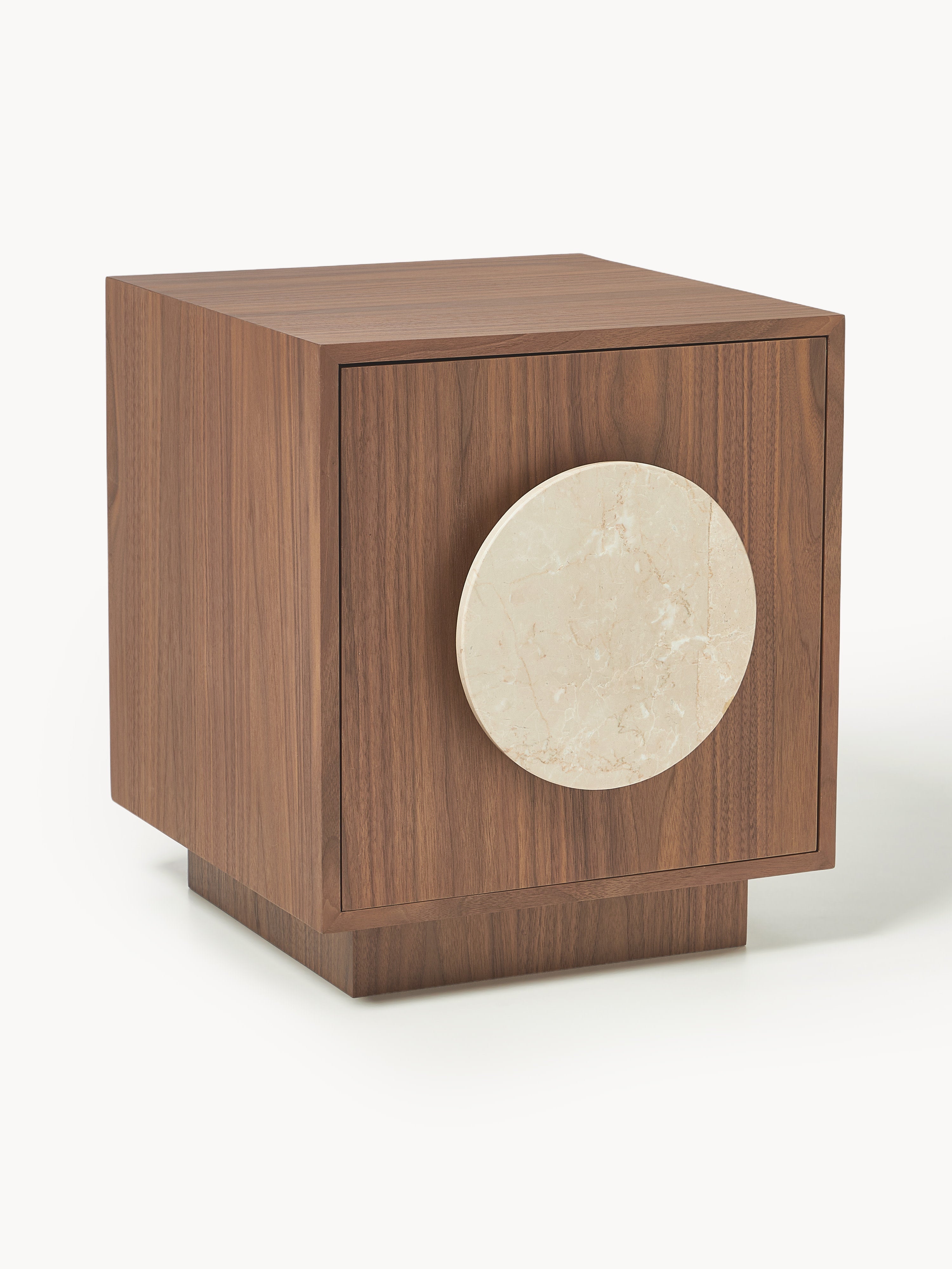 Gallery image 1 - Bedside Table Holden with Travertine Handle
