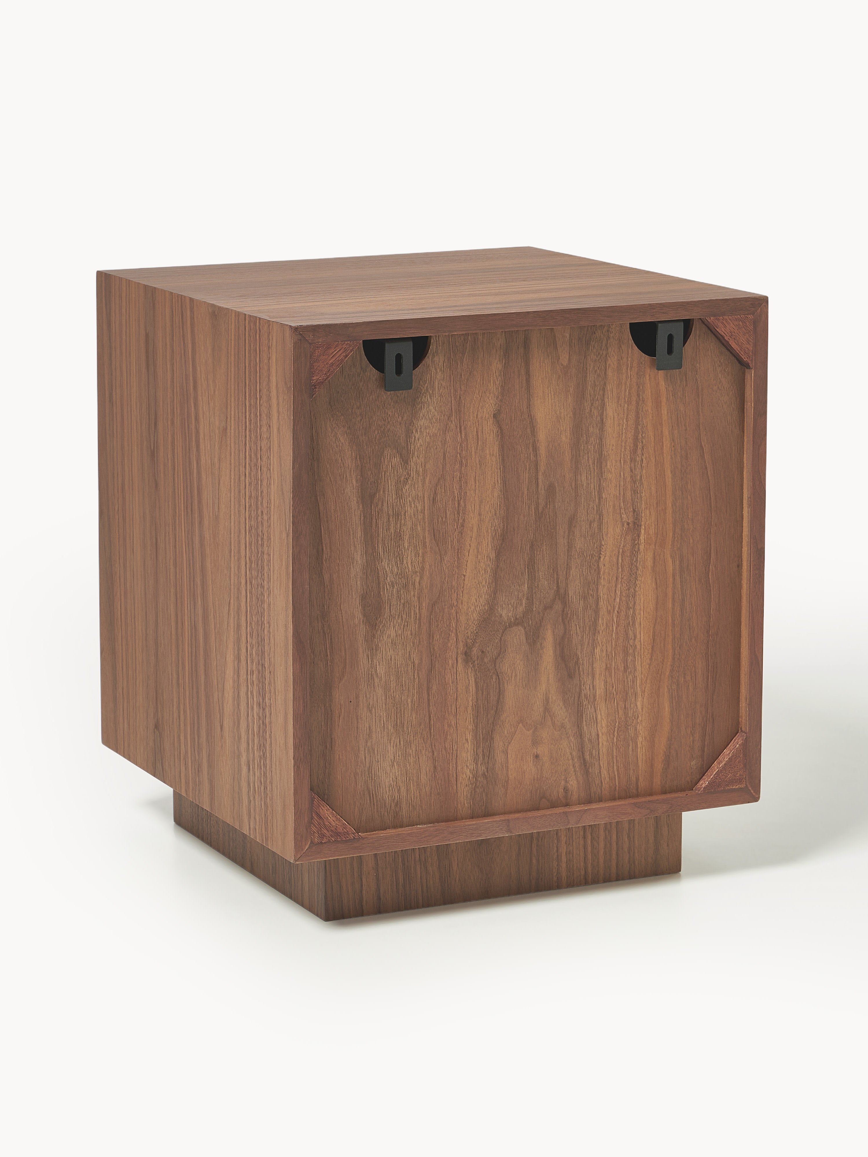 Holden Bedside Table with Travertine Handle