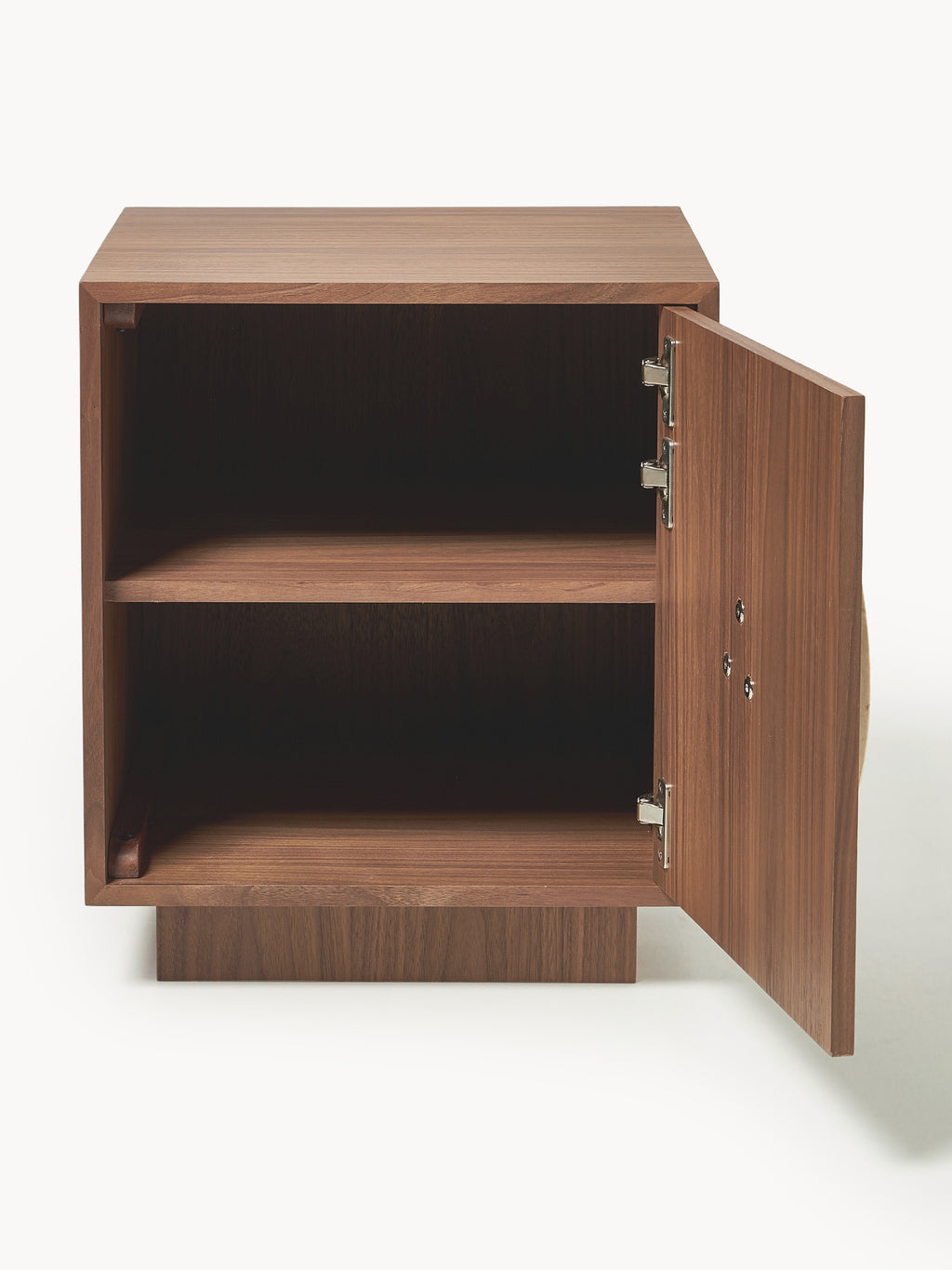 Holden Bedside Table with Travertine Handle
