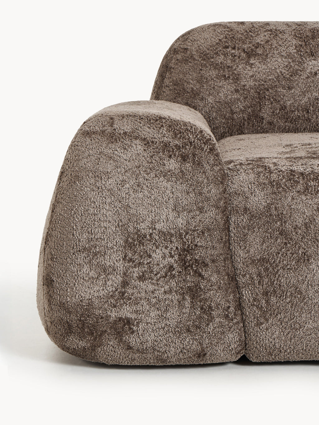 Wolke Modular Teddy Bouclé Corner Sofa (4-seater)