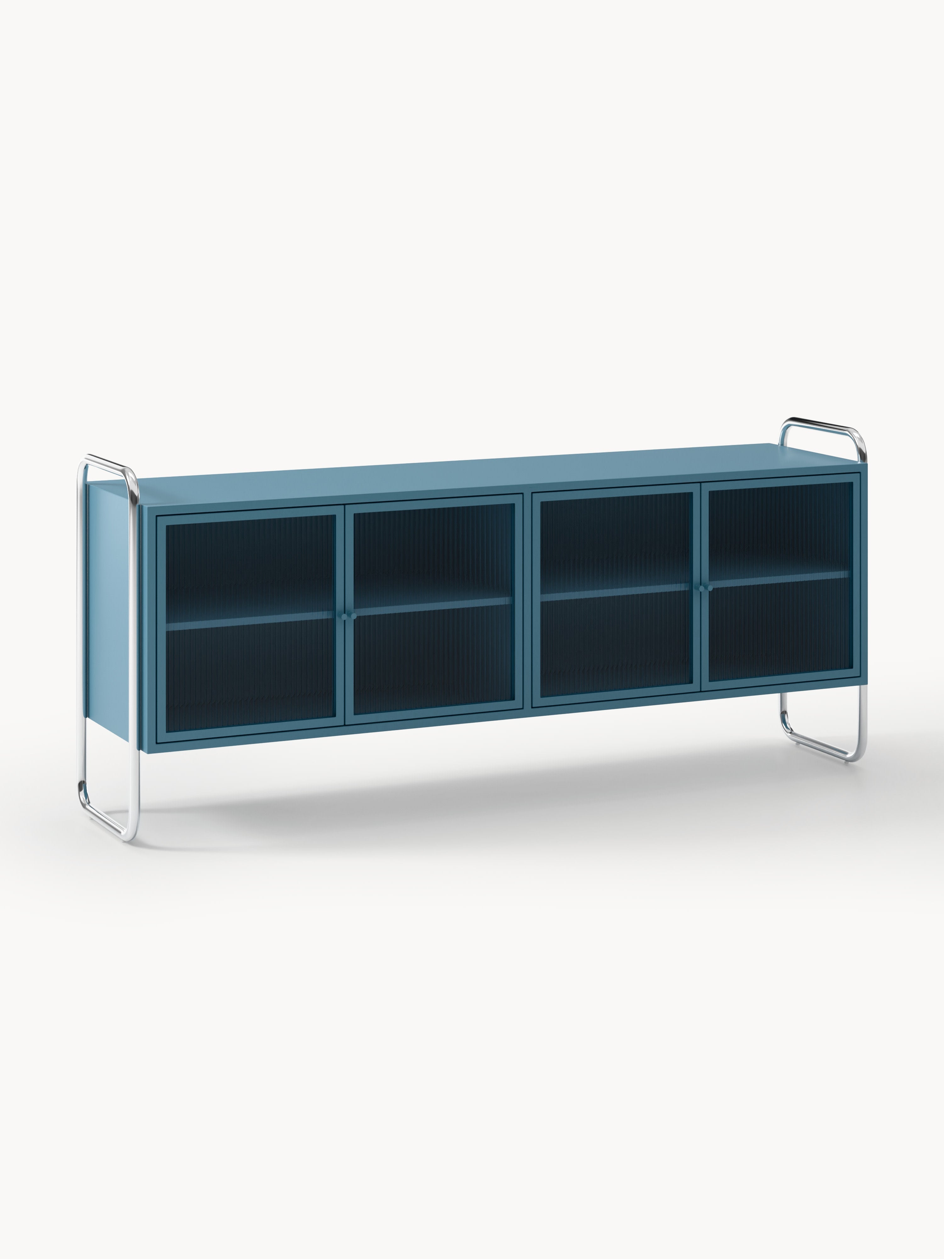 Gallery image 1 - Metal Sideboard Robyn with Glass Front