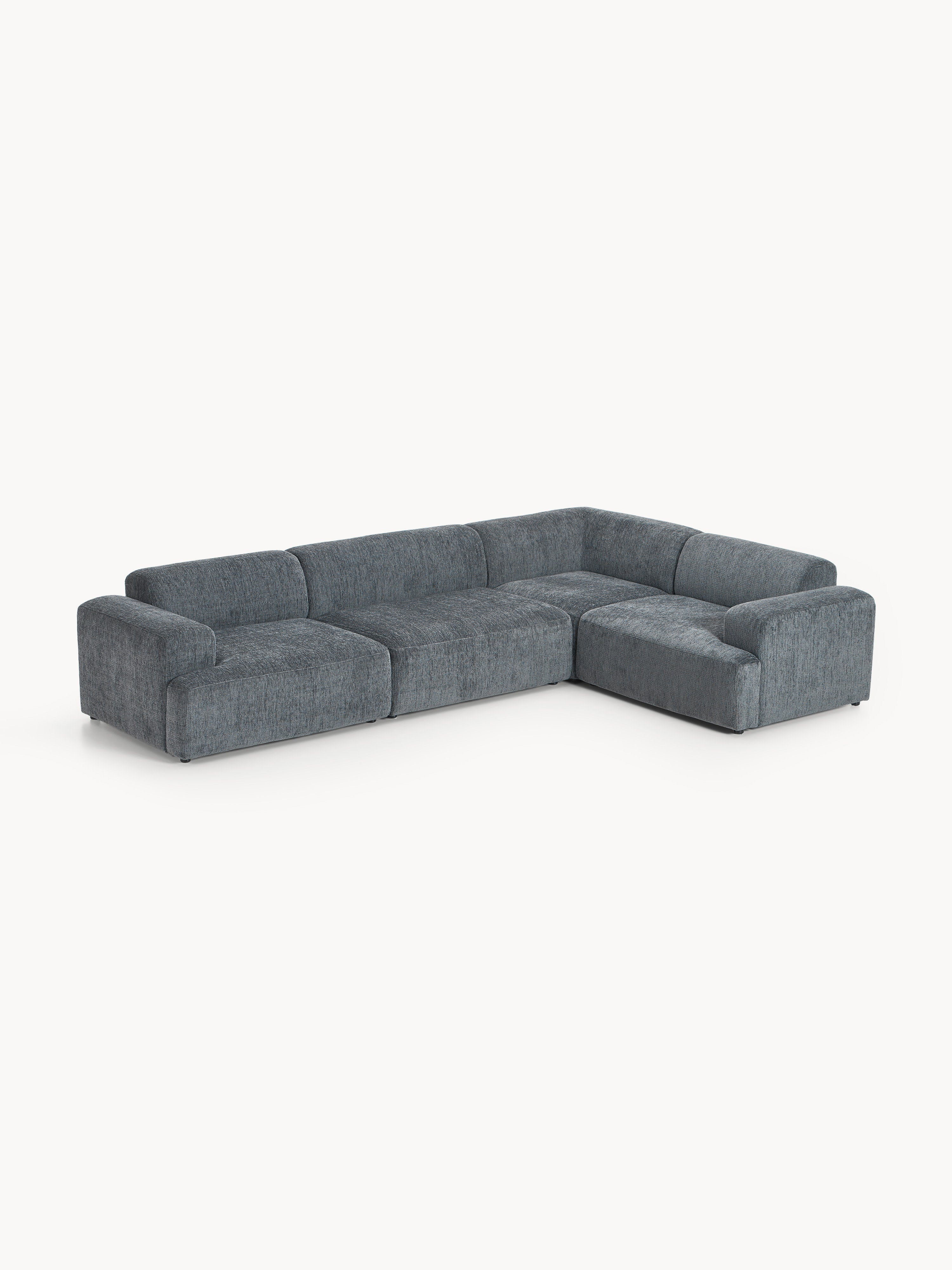 Melva Large Corner Sofa (4-seater)
