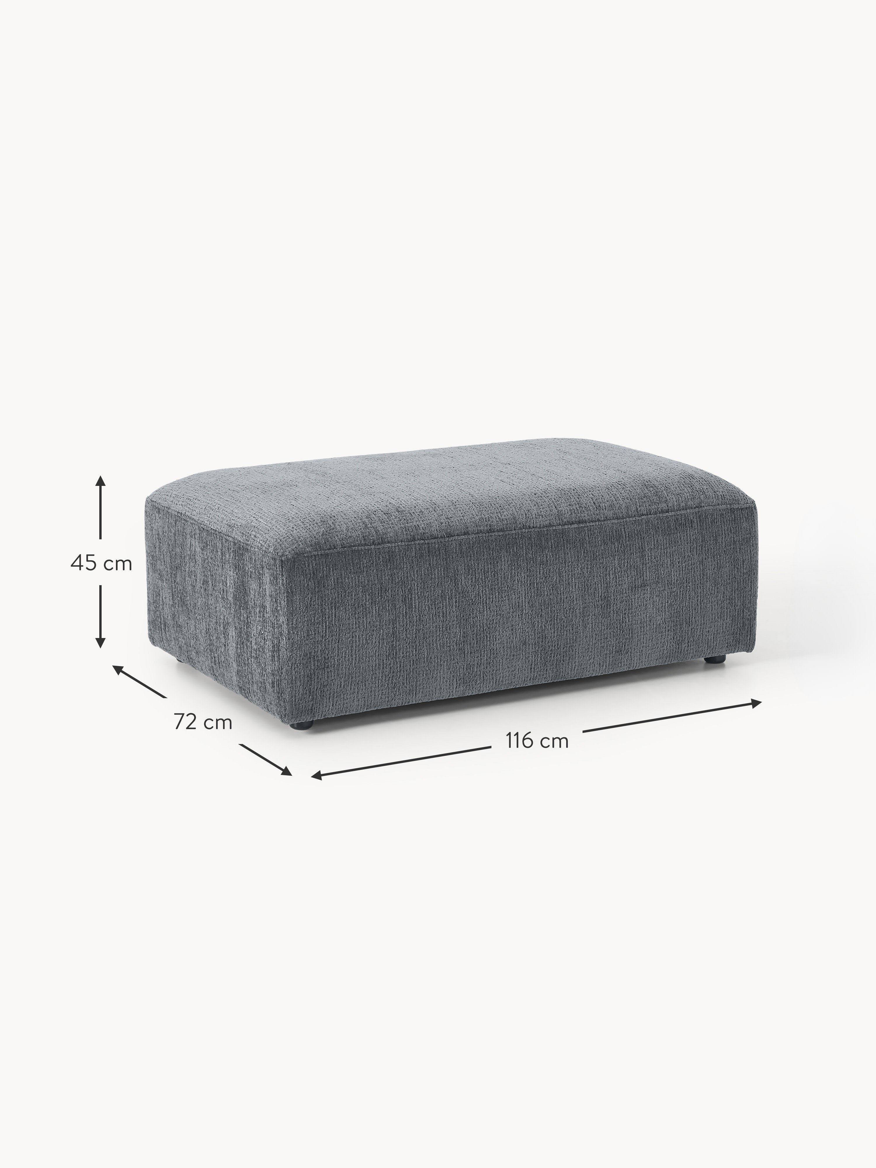 Melva XL Ottoman, W 116 x D 72 cm