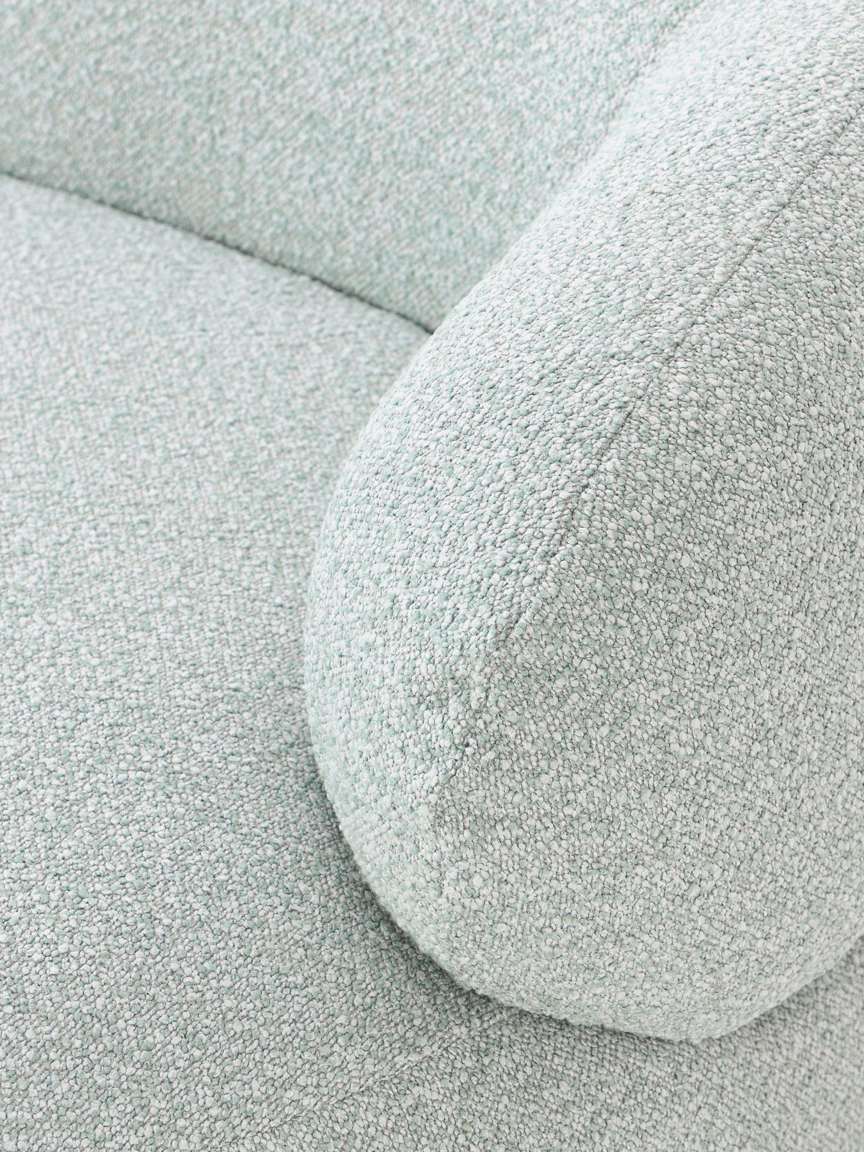 Alba Bouclé Sofa (4-seater)