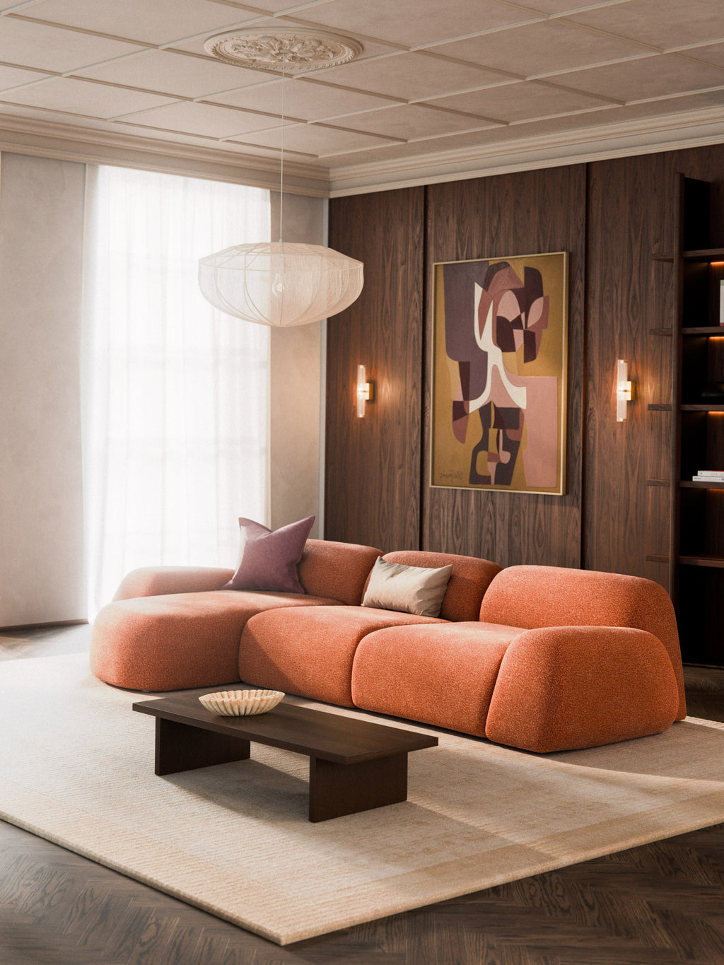 Wolke Modular Teddy Corner Sofa (4-seater)