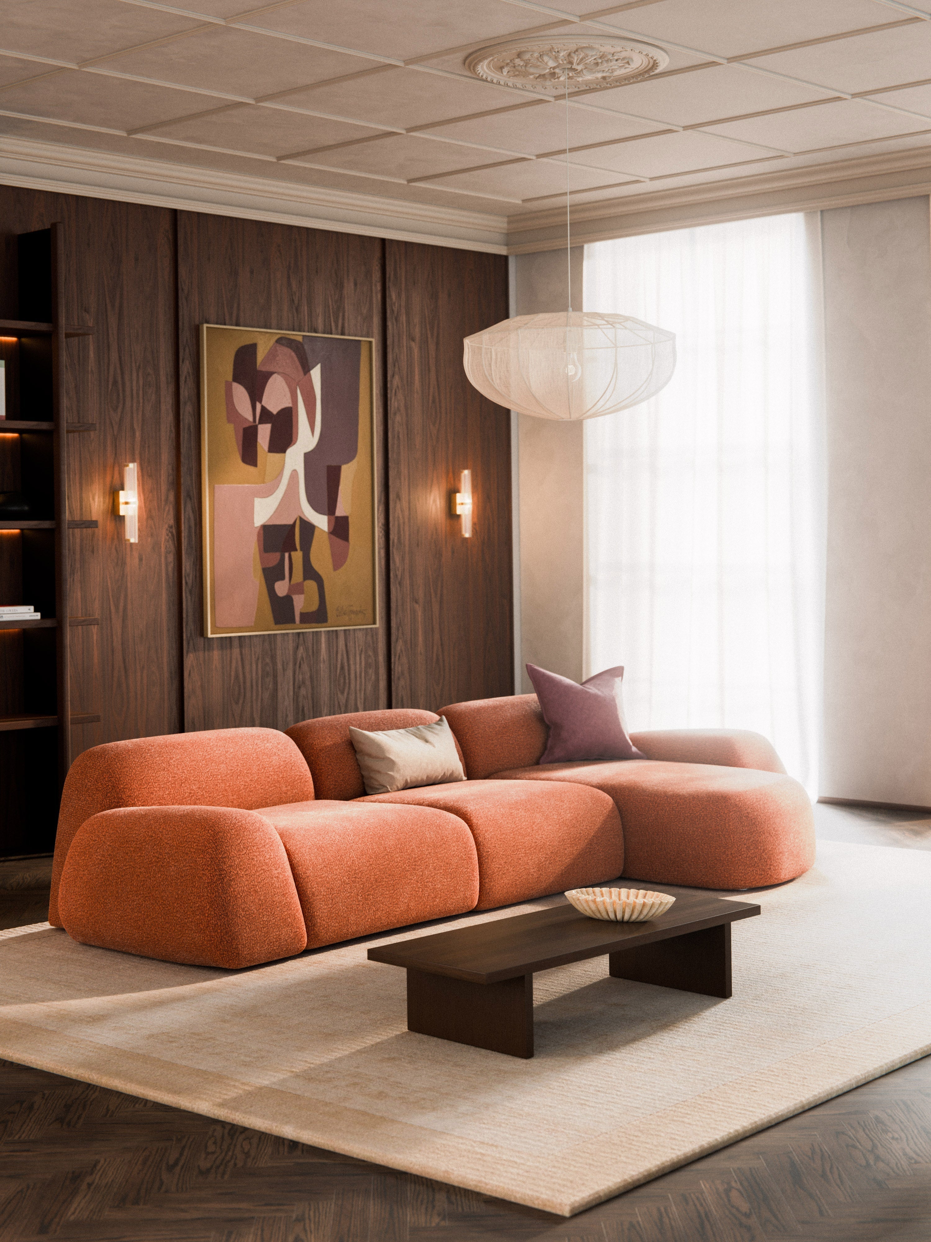 Wolke Modular Teddy Corner Sofa (4-seater)