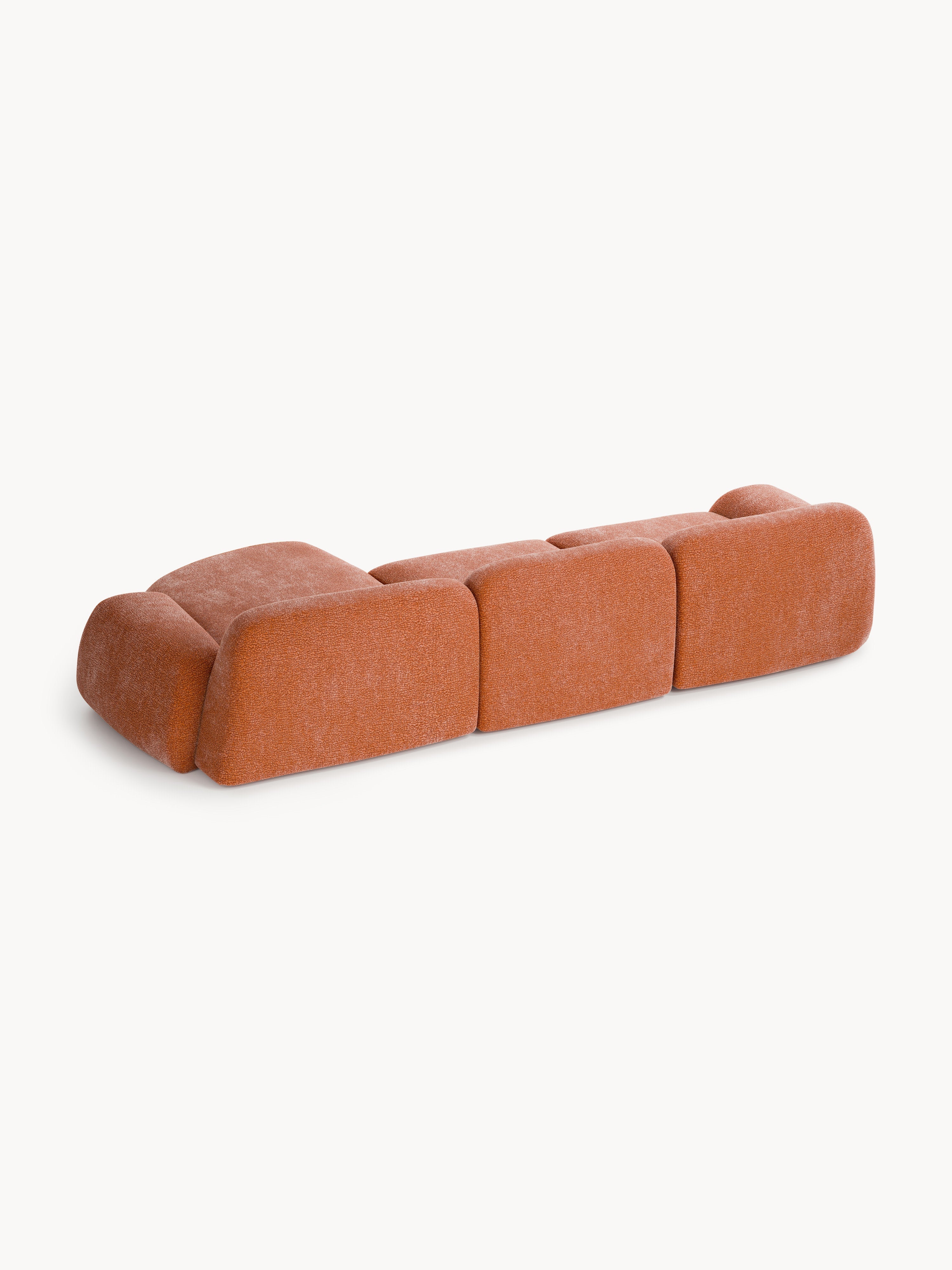 Wolke Modular Teddy Corner Sofa (4-seater)