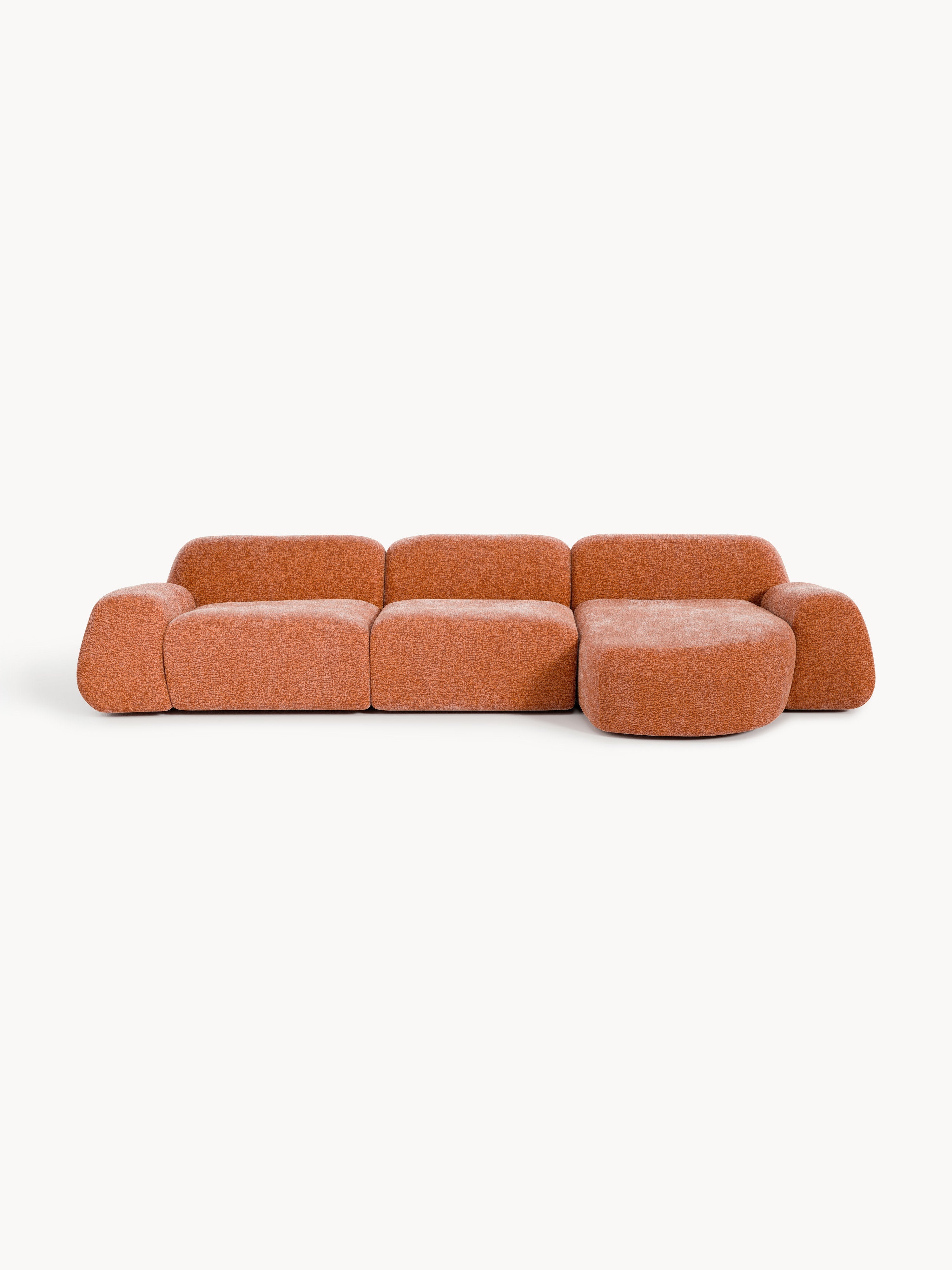 Wolke Modular Teddy Corner Sofa (4-seater)