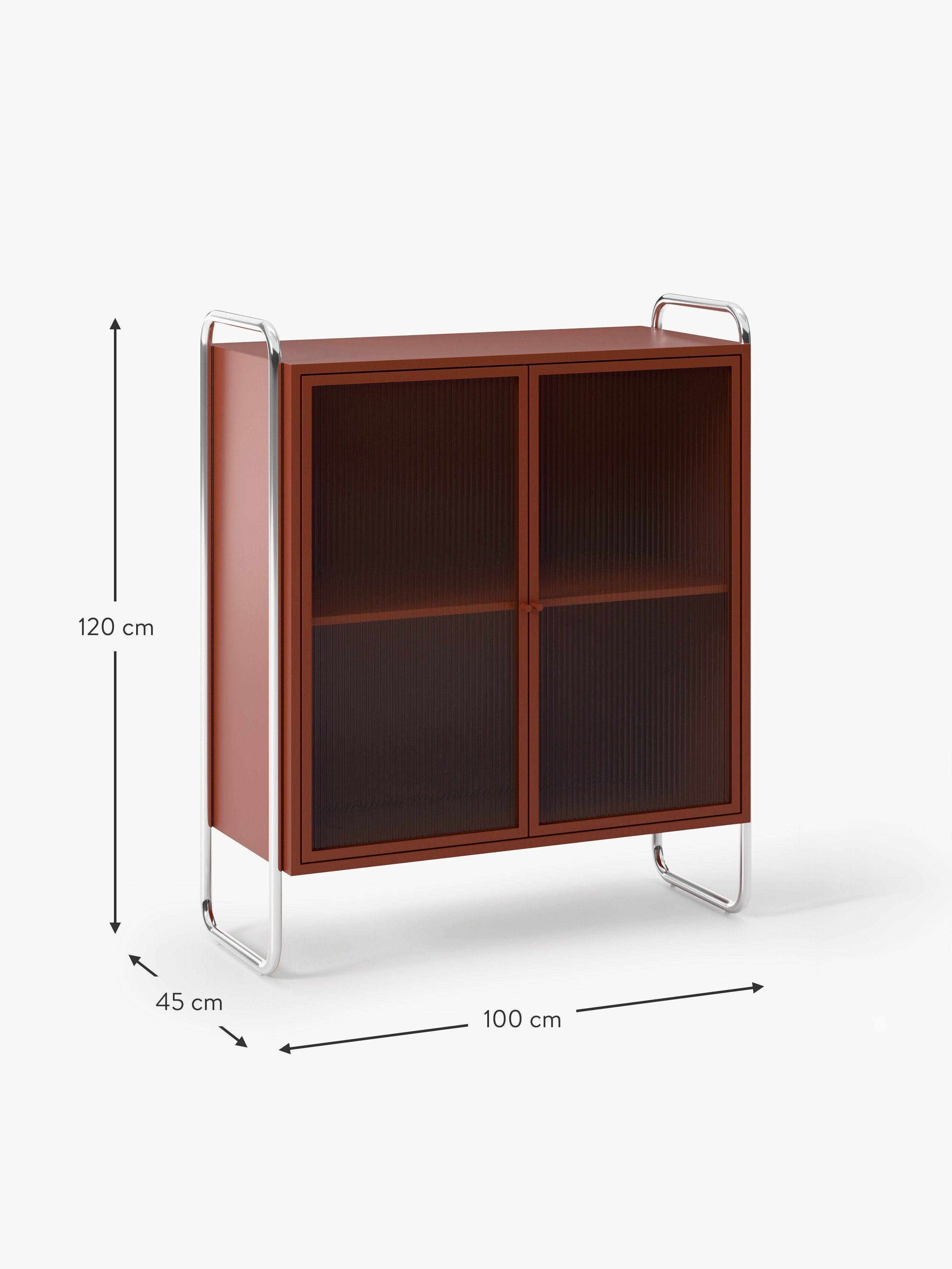 Robyn Metal Display Cabinet