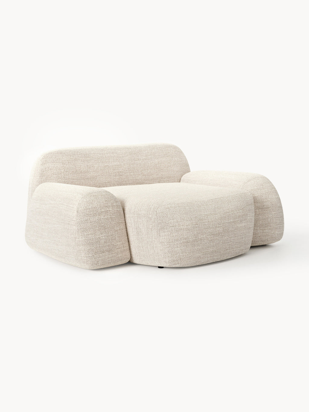 Gallery image 1 - XL Bouclé Lounge Chair Wolke