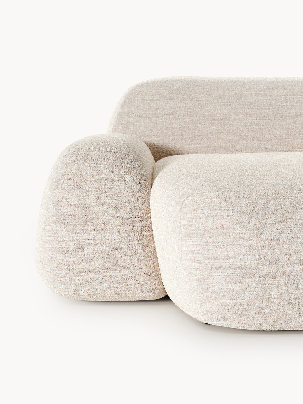 Wolke XL Bouclé Lounge Chair