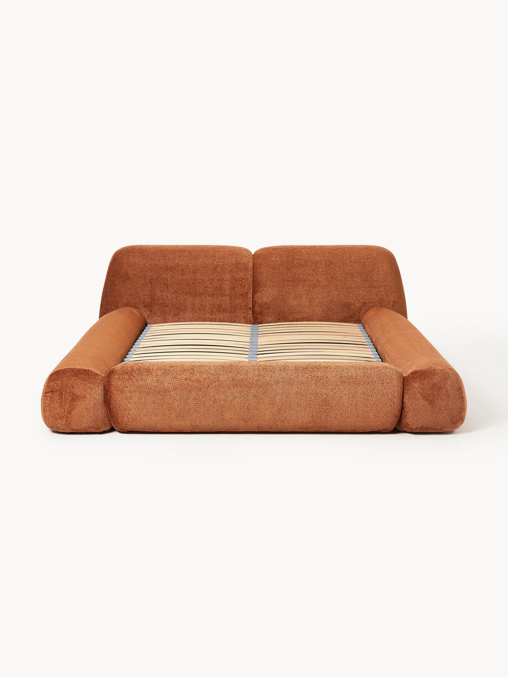 Wolke Upholstered Teddy Bouclé Bed