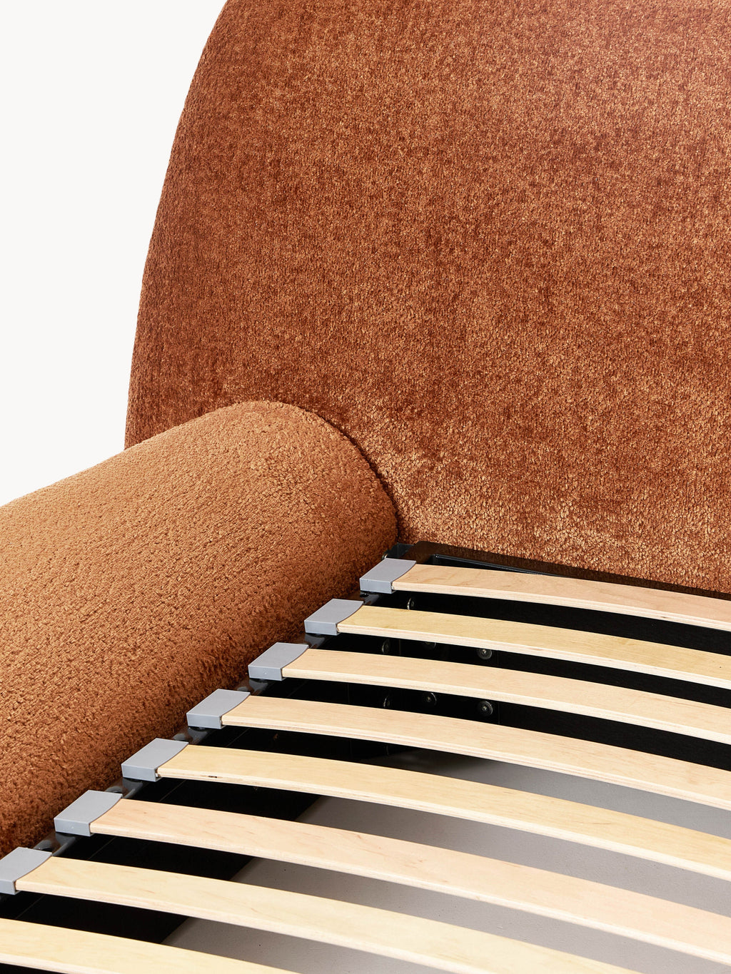 Wolke Upholstered Teddy Bouclé Bed