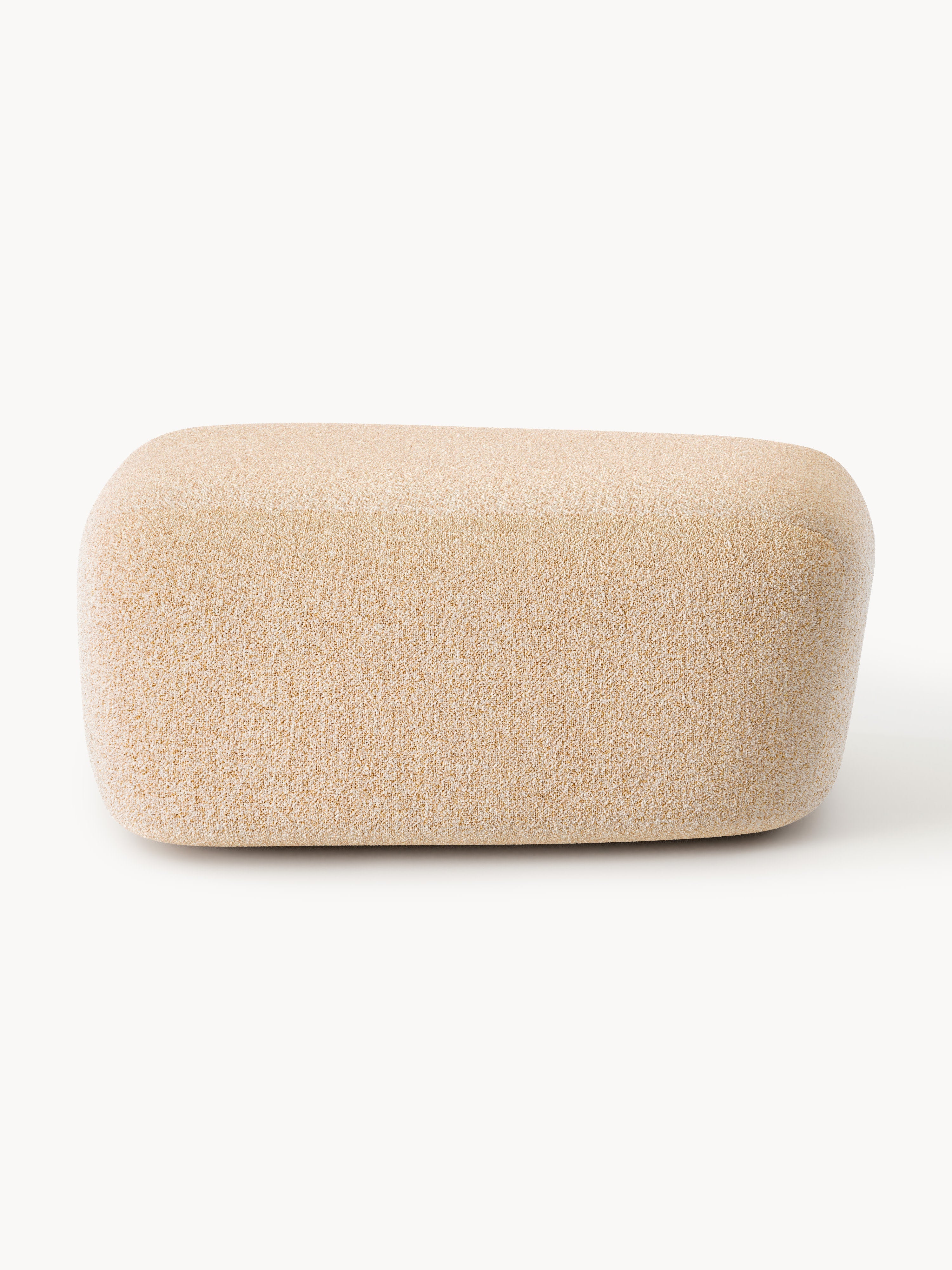 Wolke Large Bouclé Ottoman