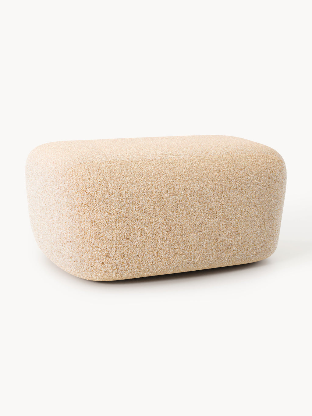 Gallery image 1 - Large Bouclé Ottoman Wolke