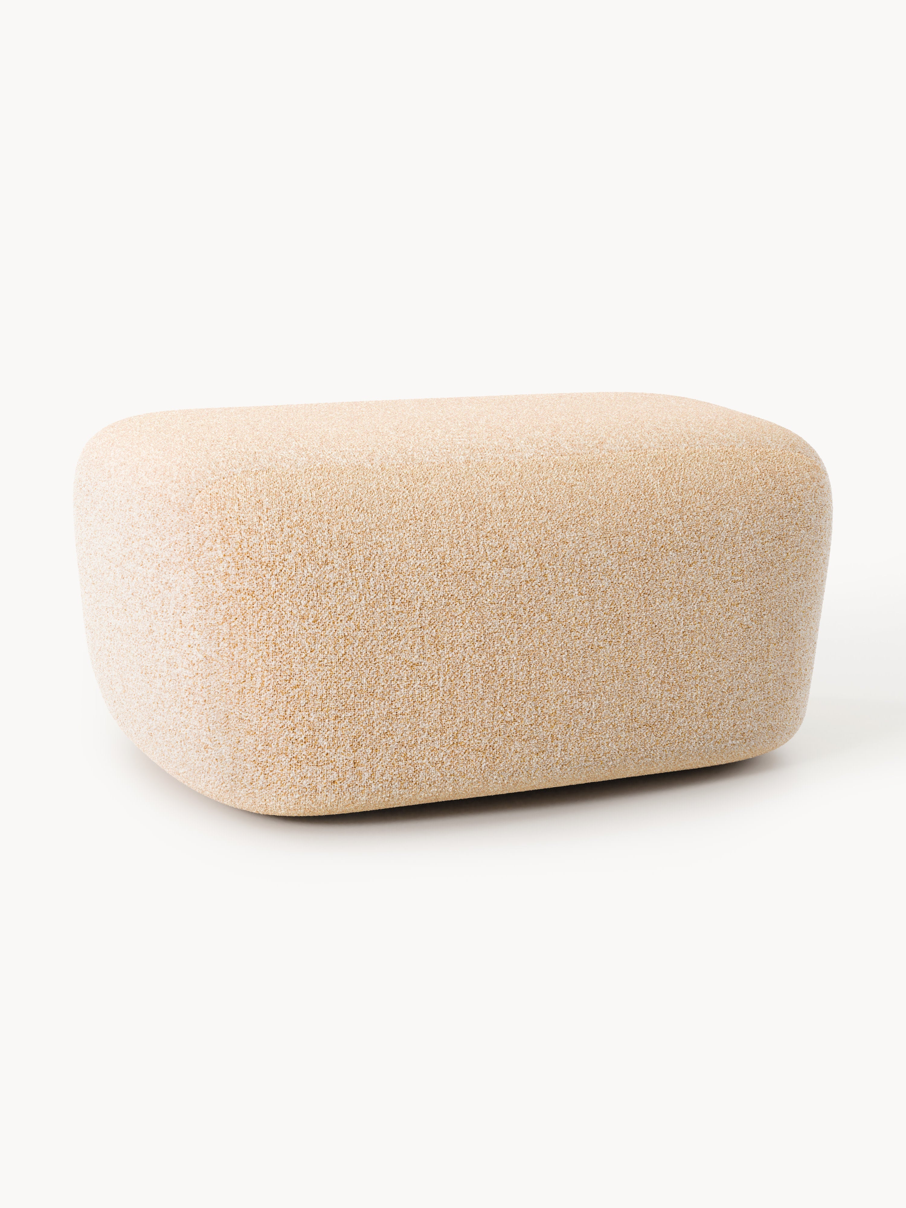 Gallery image 1 - Large Bouclé Ottoman Wolke